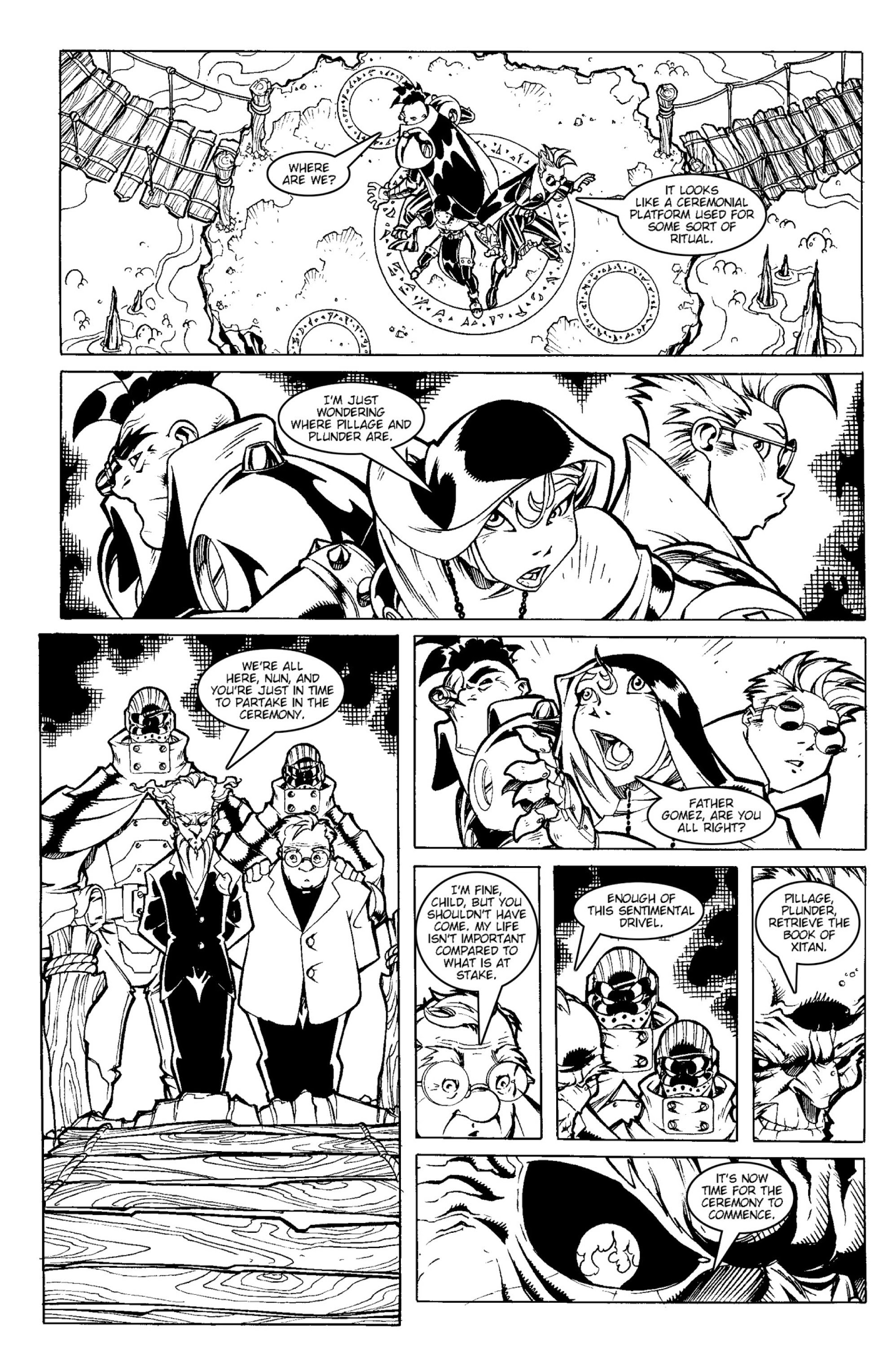 Read online Warrior Nun Areala: Armor of God comic -  Issue # TPB - 59