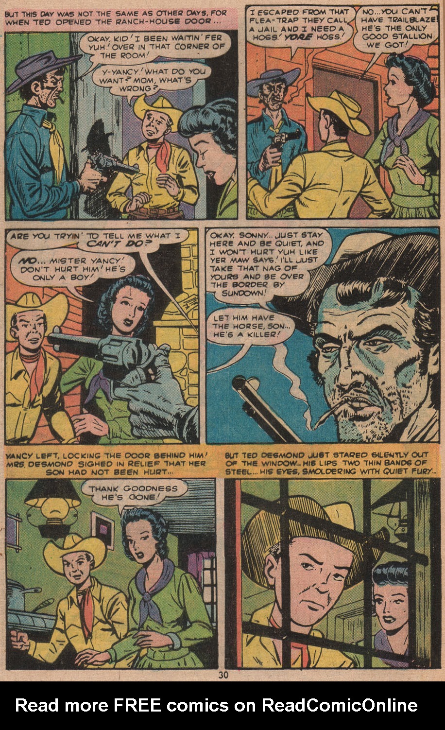 Read online Kid Colt Outlaw comic -  Issue #190 - 32