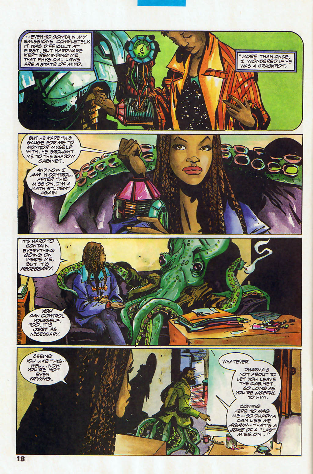 Read online Shadow Cabinet comic -  Issue #13 - 14
