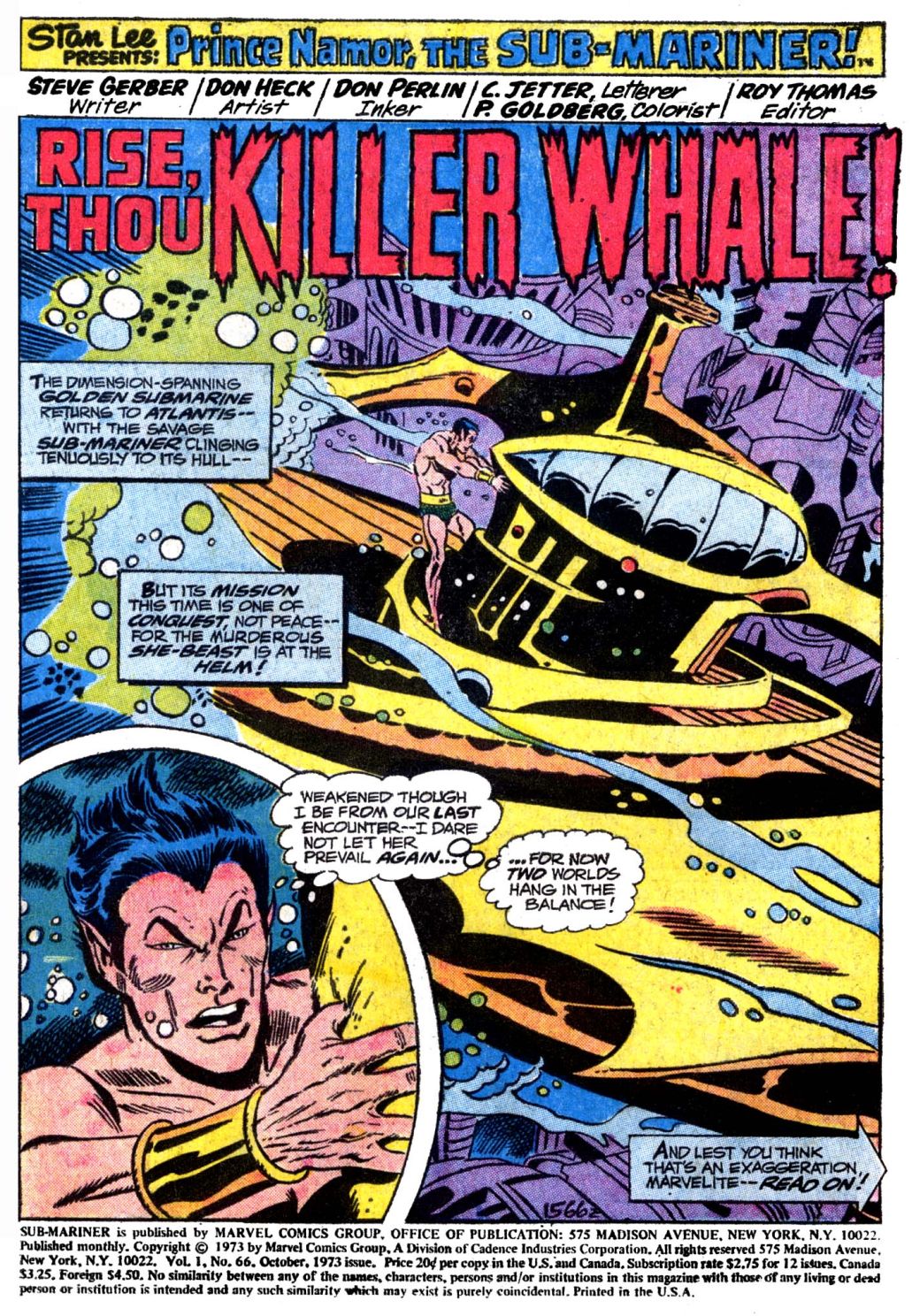 Read online The Sub-Mariner comic -  Issue #66 - 3