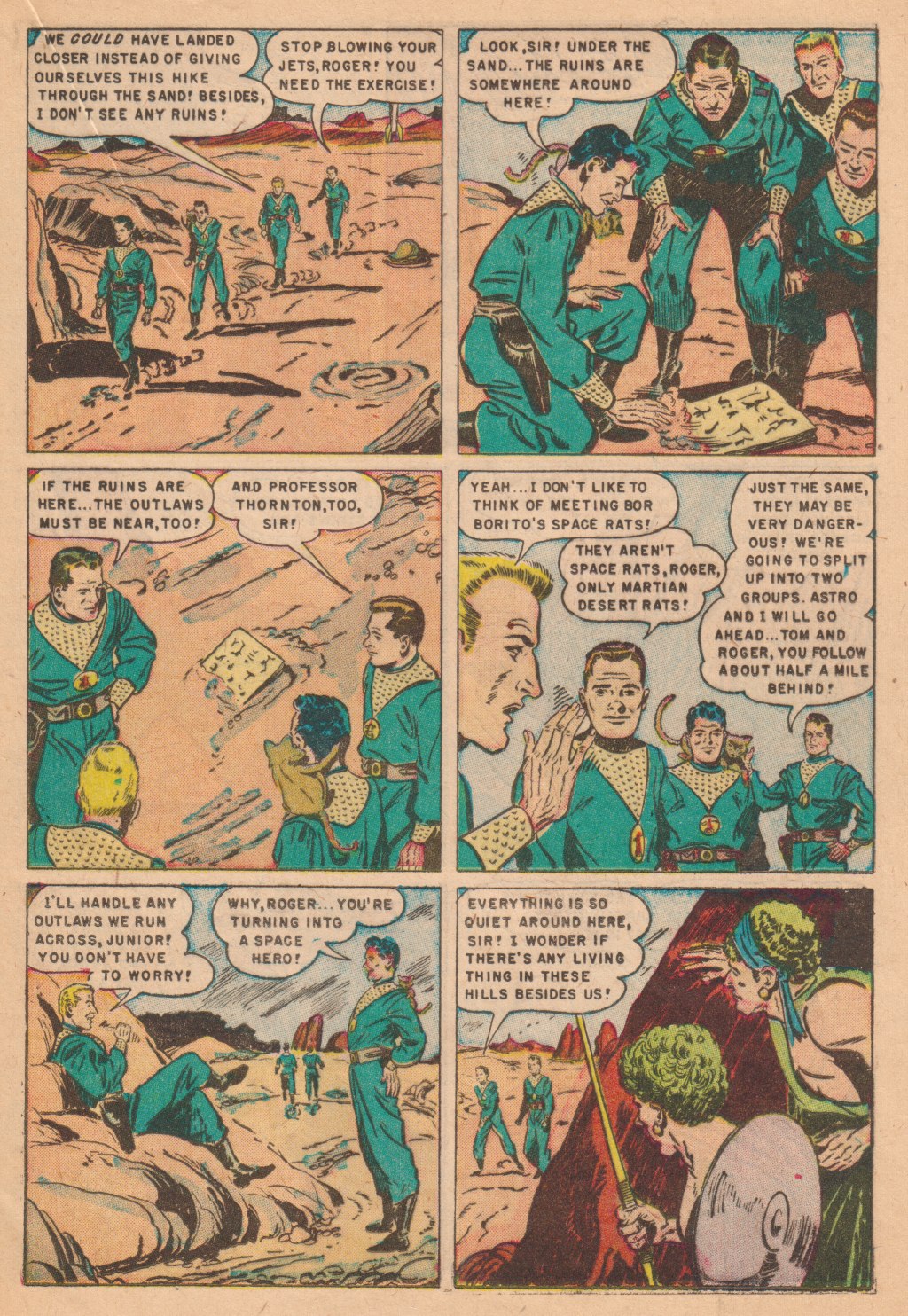 Read online Tom Corbett, Space Cadet comic -  Issue #4 - 17