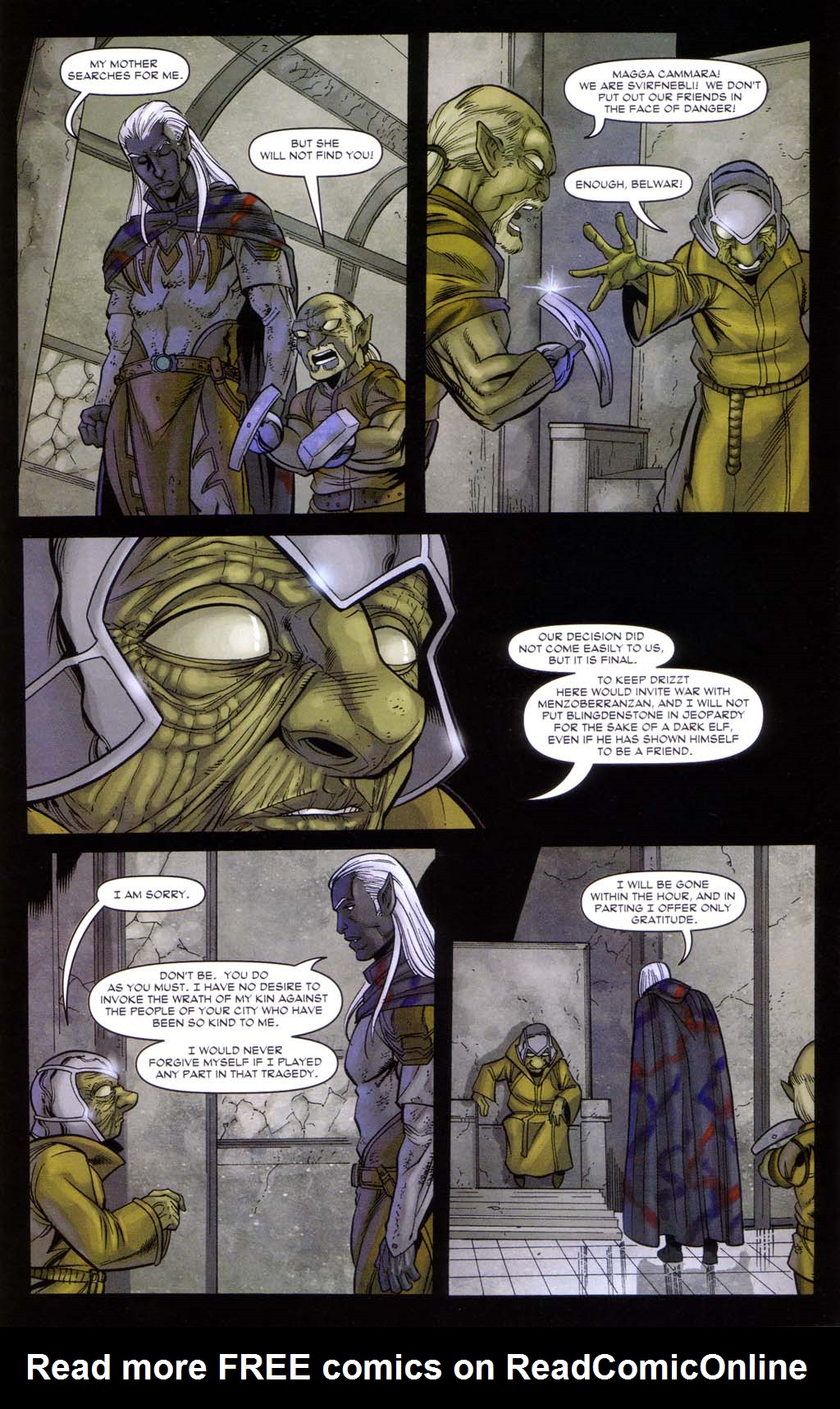 Read online Forgotten Realms: Exile comic -  Issue #2 - 17