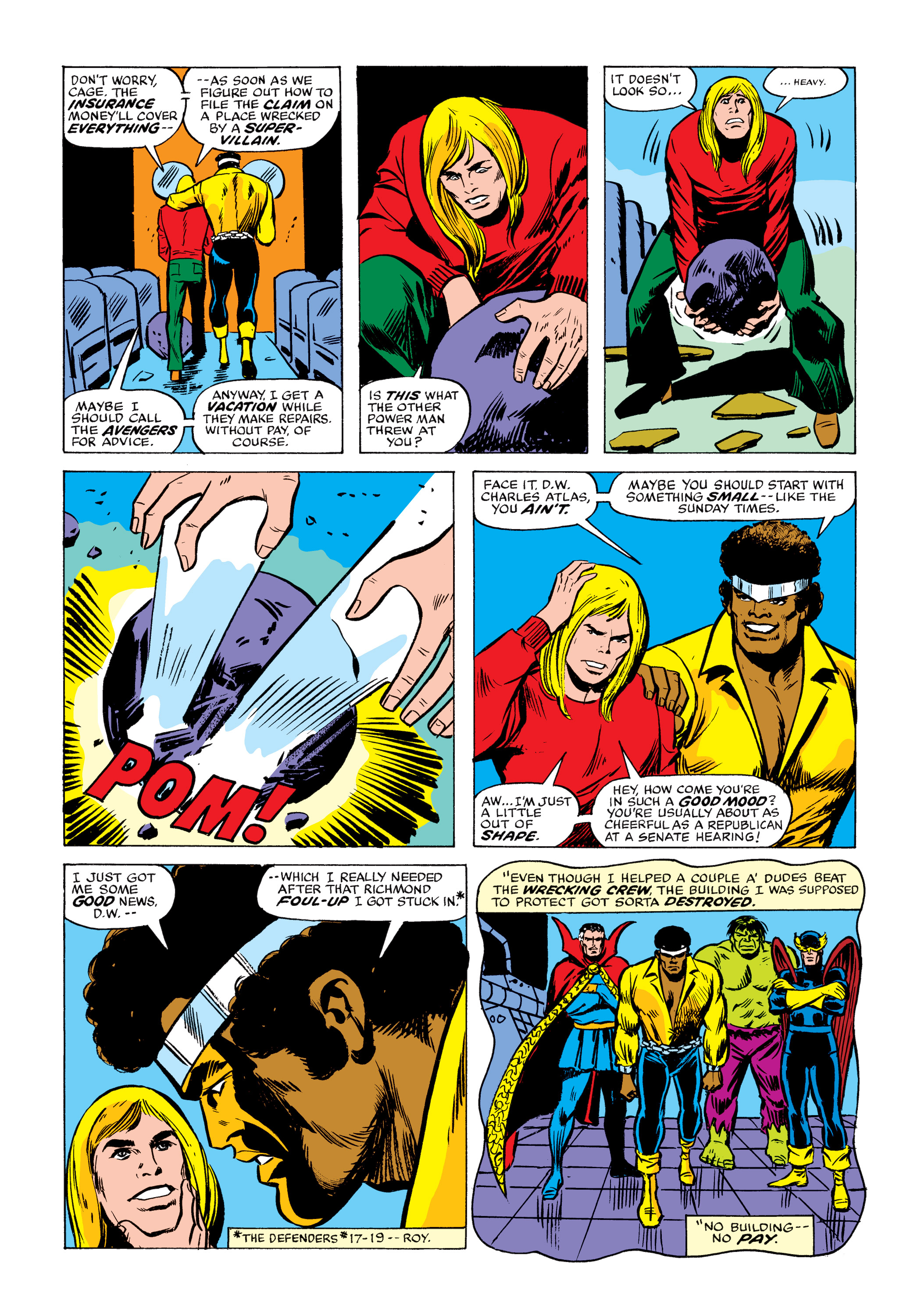 Read online Marvel Masterworks: Luke Cage, Power Man comic -  Issue # TPB 2 (Part 2) - 8
