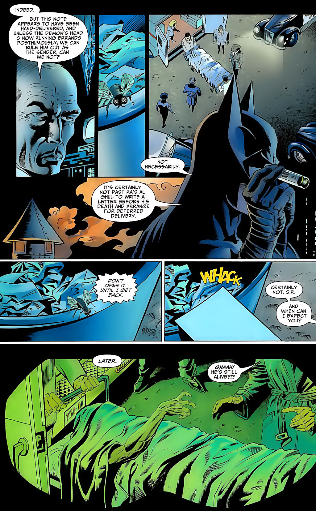 Read online Year One: Batman/Ra's al Ghul comic -  Issue #1 - 10