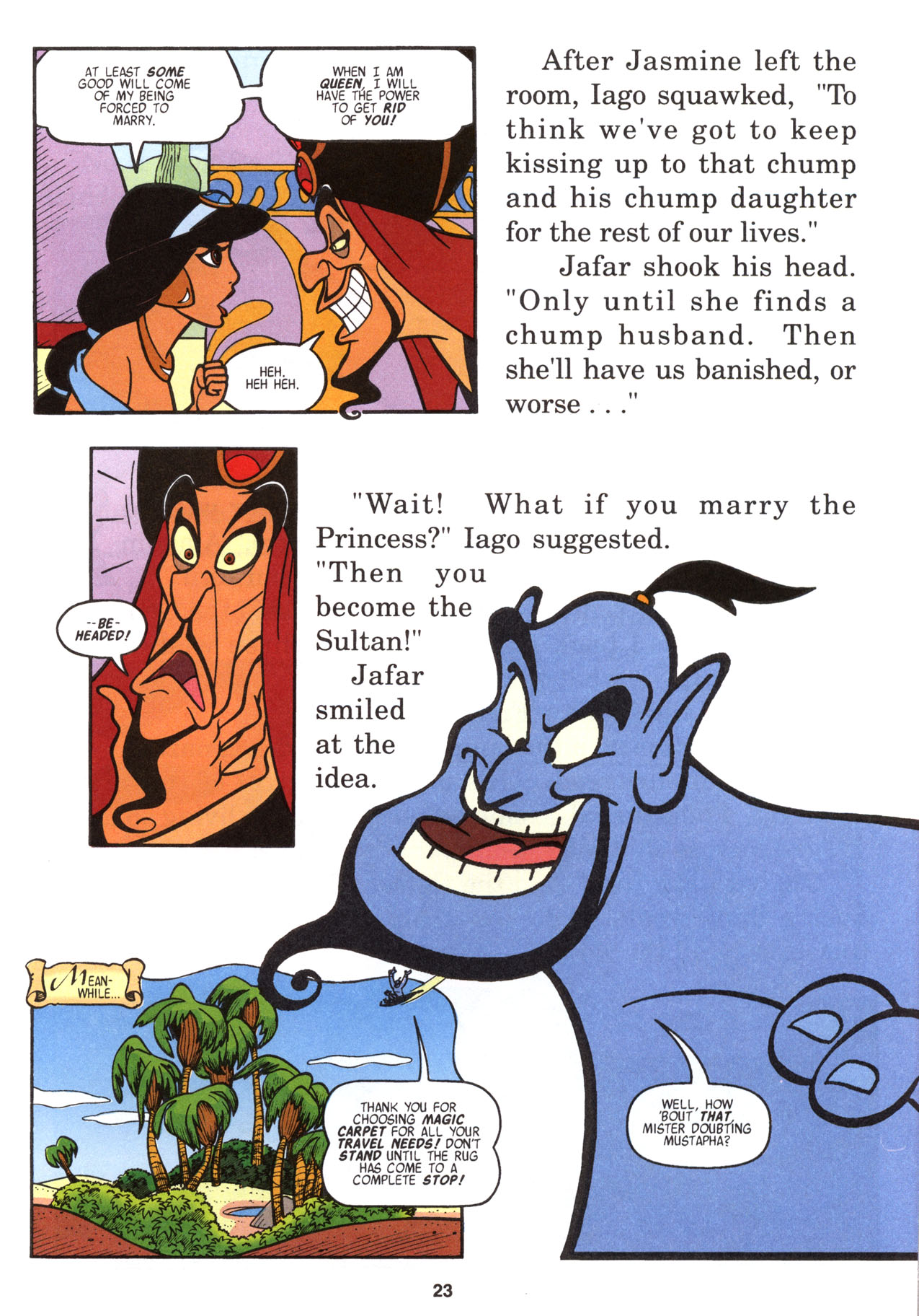 Read online Disney's Junior Graphic Novel Aladdin comic -  Issue # Full - 25