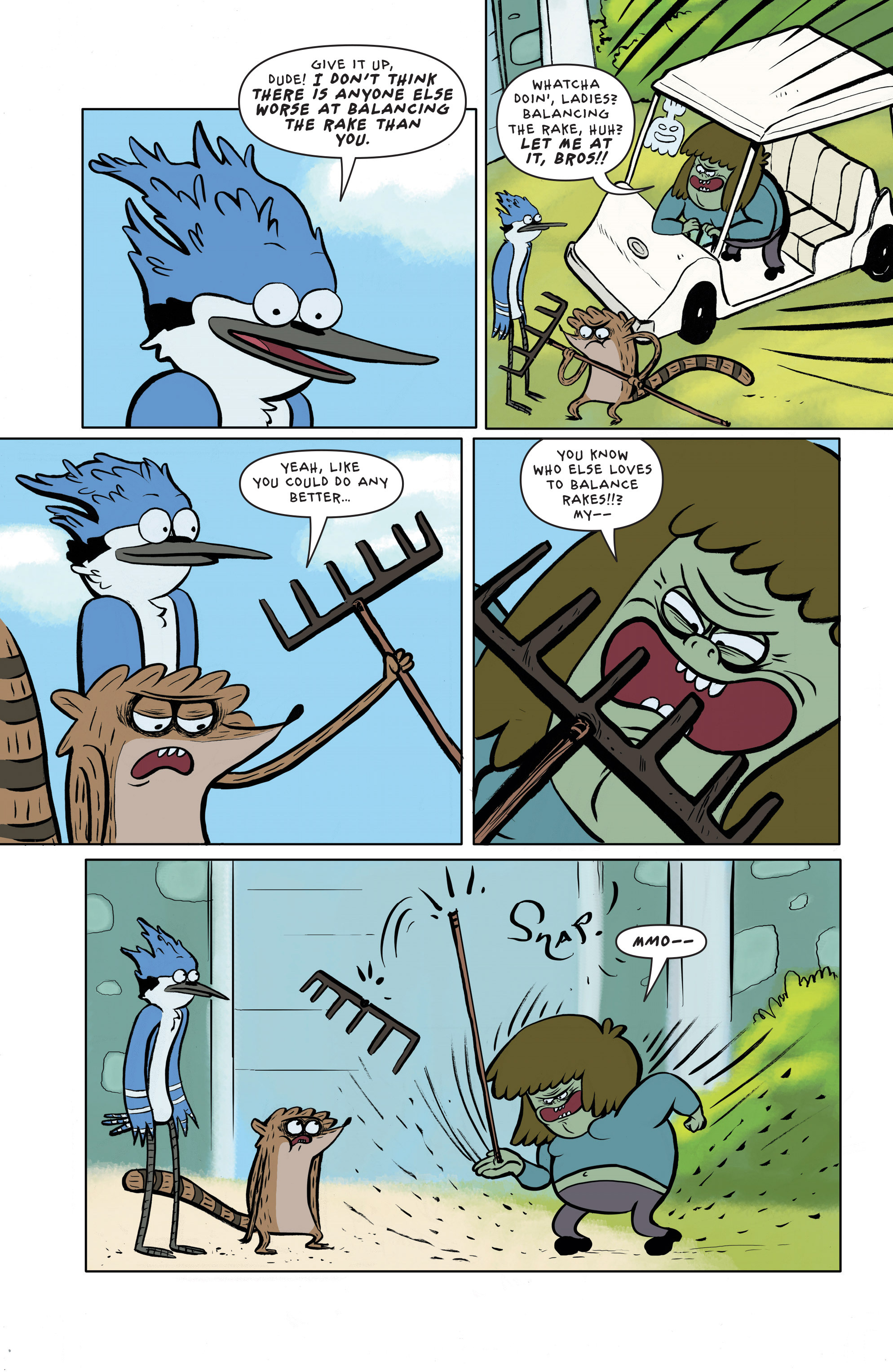 Read online Regular Show comic -  Issue #4 - 6