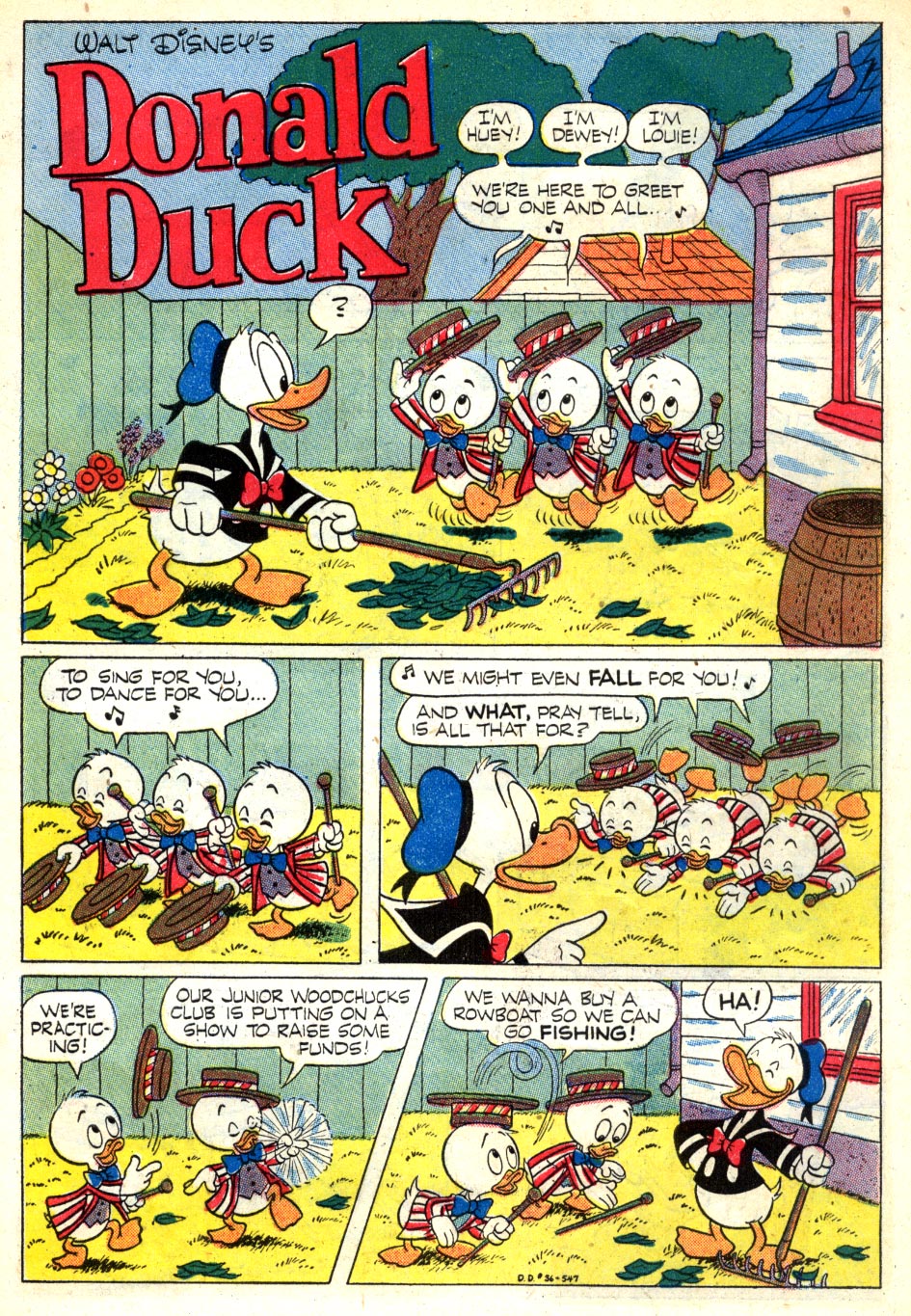 Read online Walt Disney's Donald Duck (1952) comic -  Issue #36 - 3