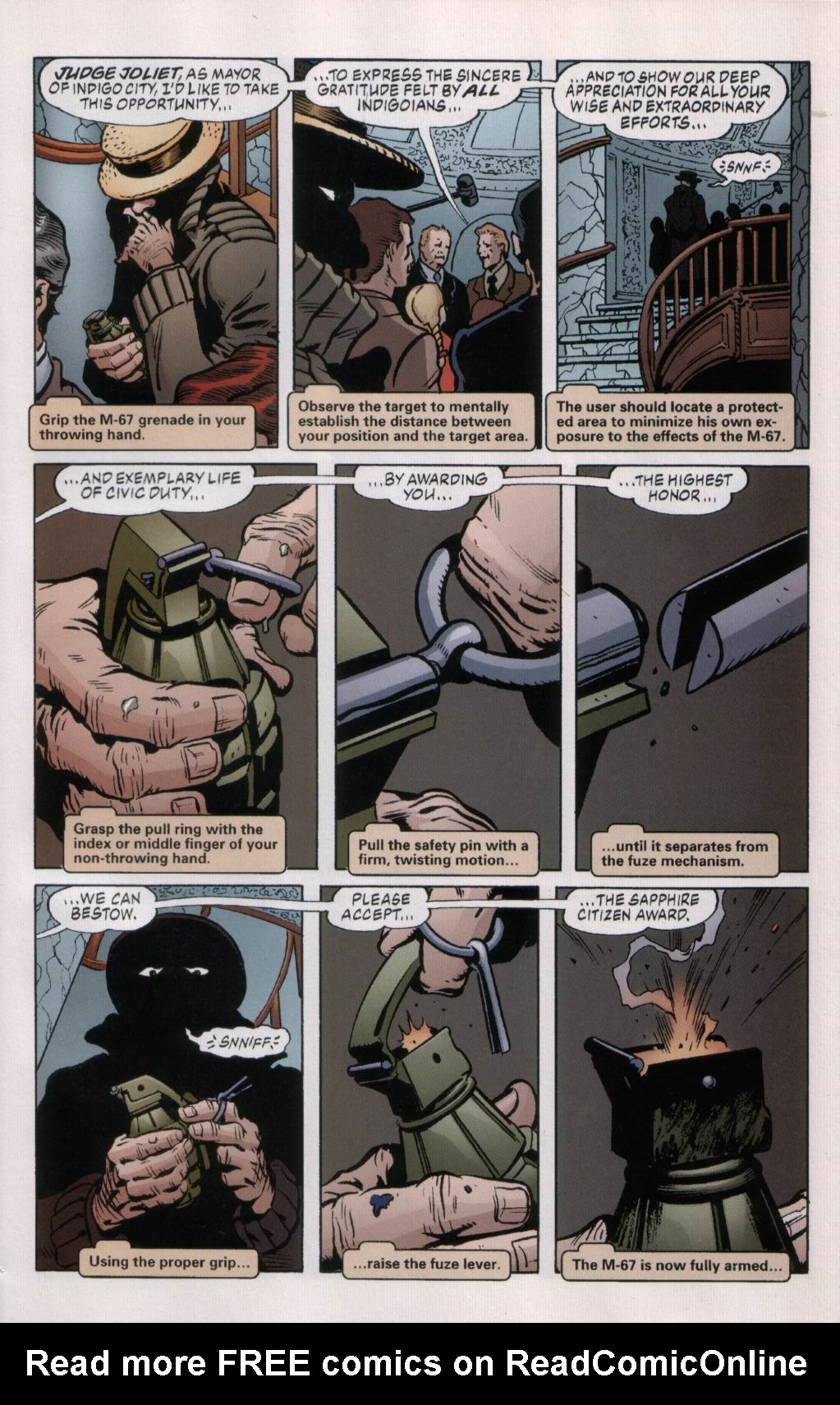 Read online Greyshirt: Indigo Sunset comic -  Issue #1 - 21