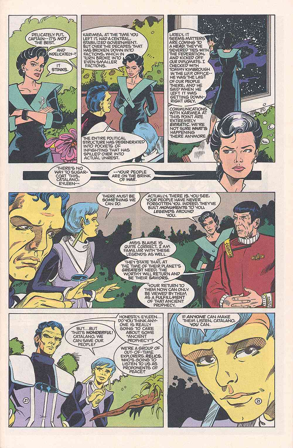 Read online Star Trek (1989) comic -  Issue #13 - 26