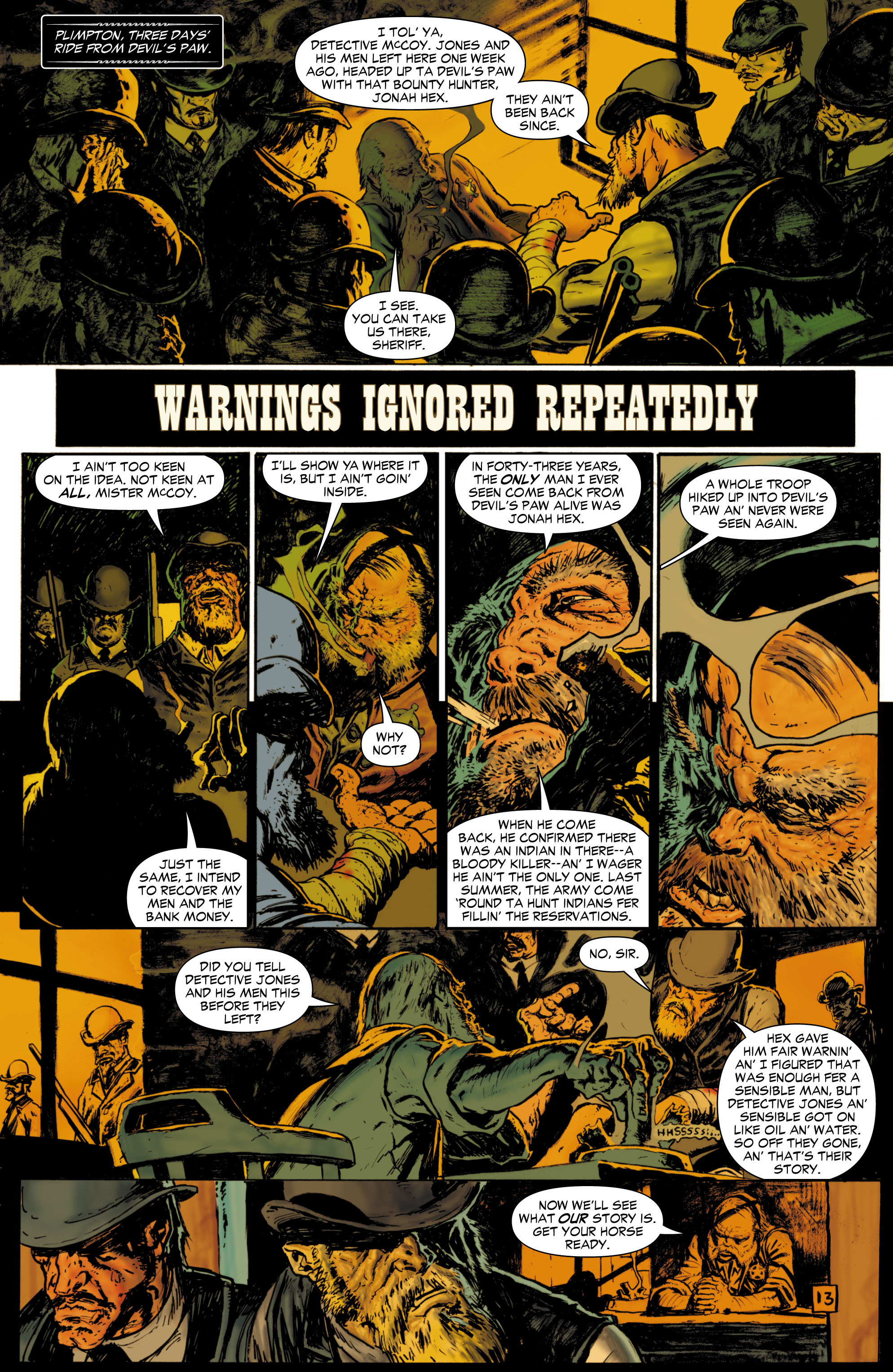 Read online Jonah Hex (2006) comic -  Issue #29 - 14