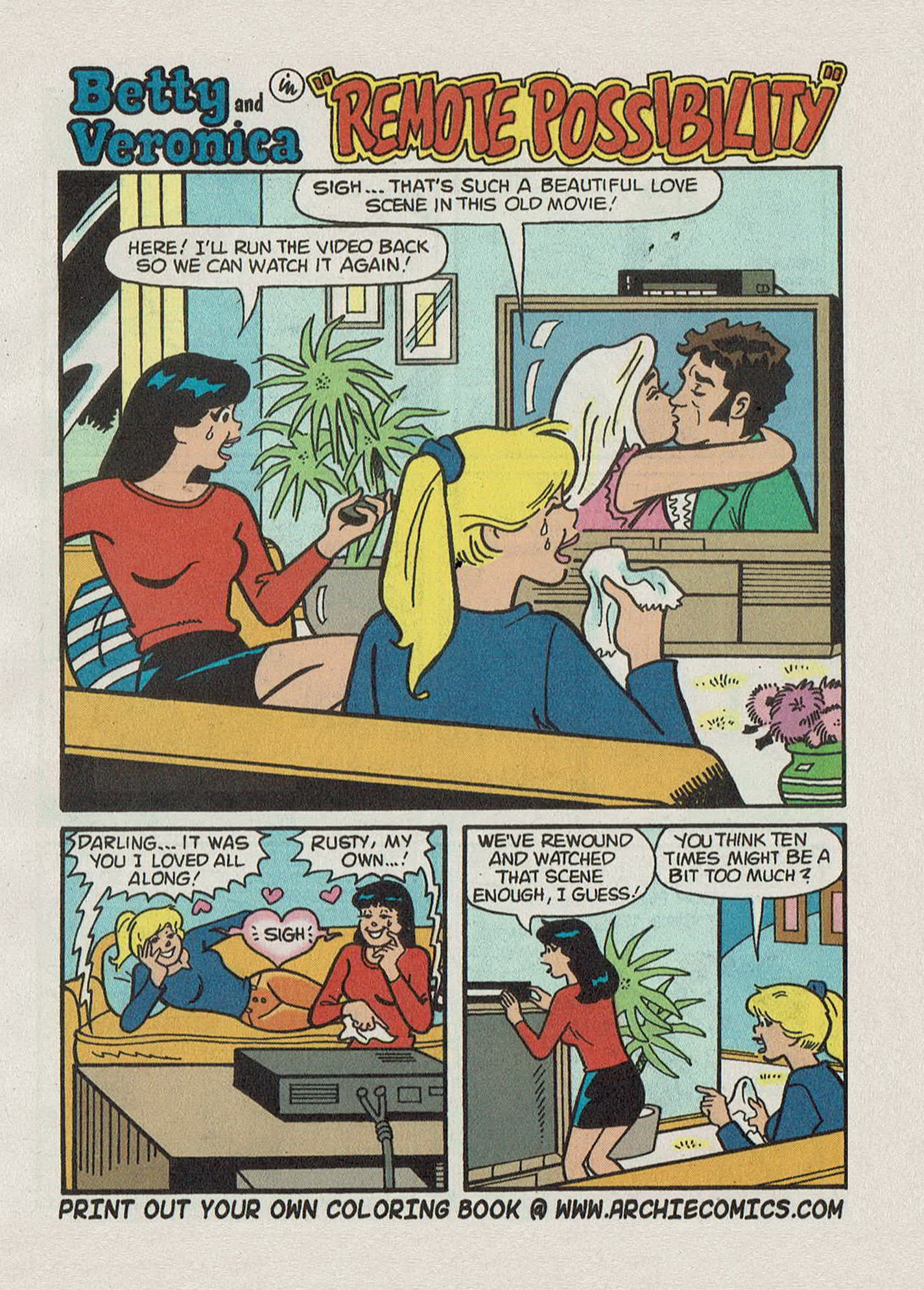 Read online Betty and Veronica Digest Magazine comic -  Issue #165 - 85