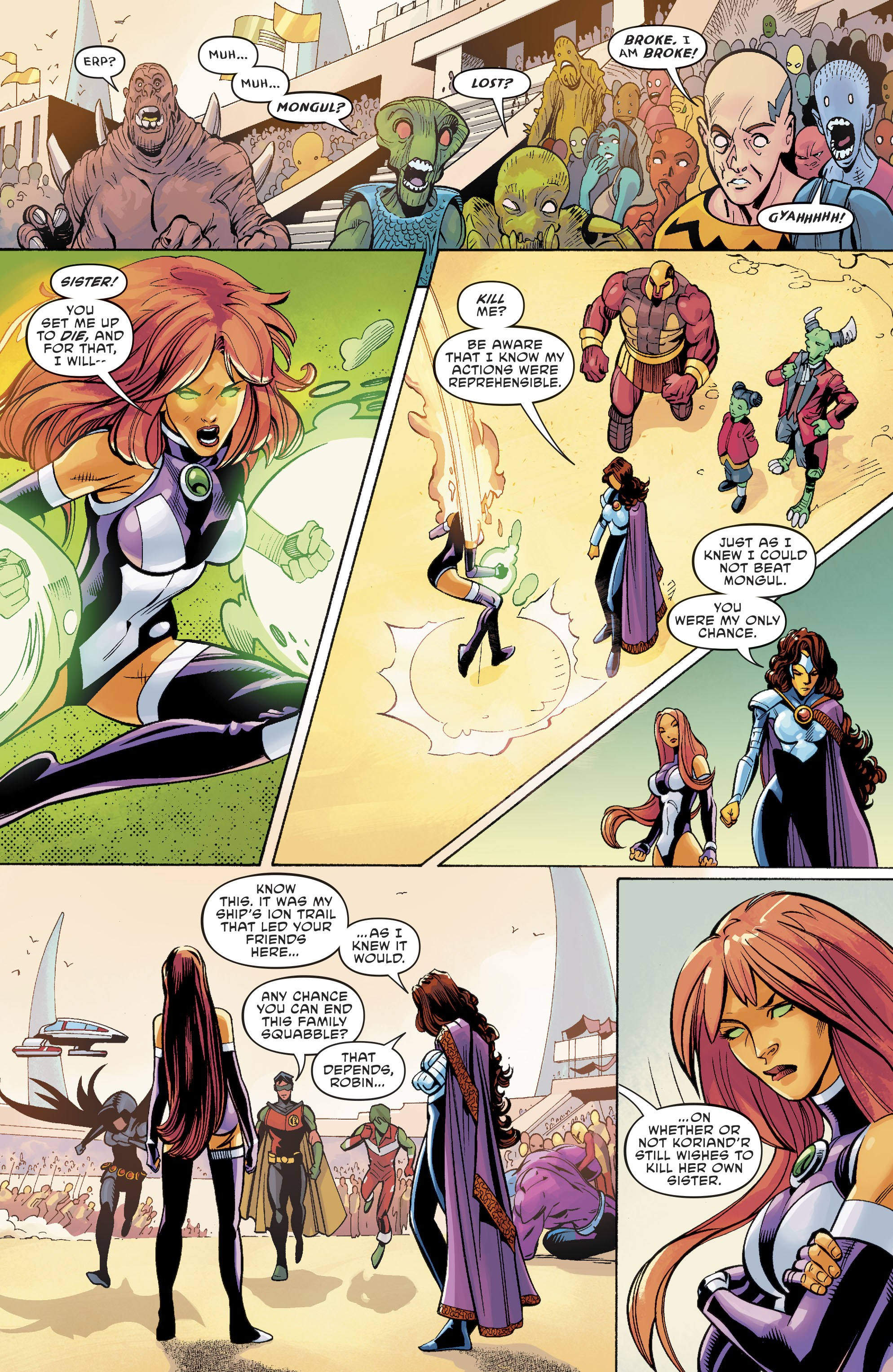 Read online Titans: Burning Rage comic -  Issue #7 - 25