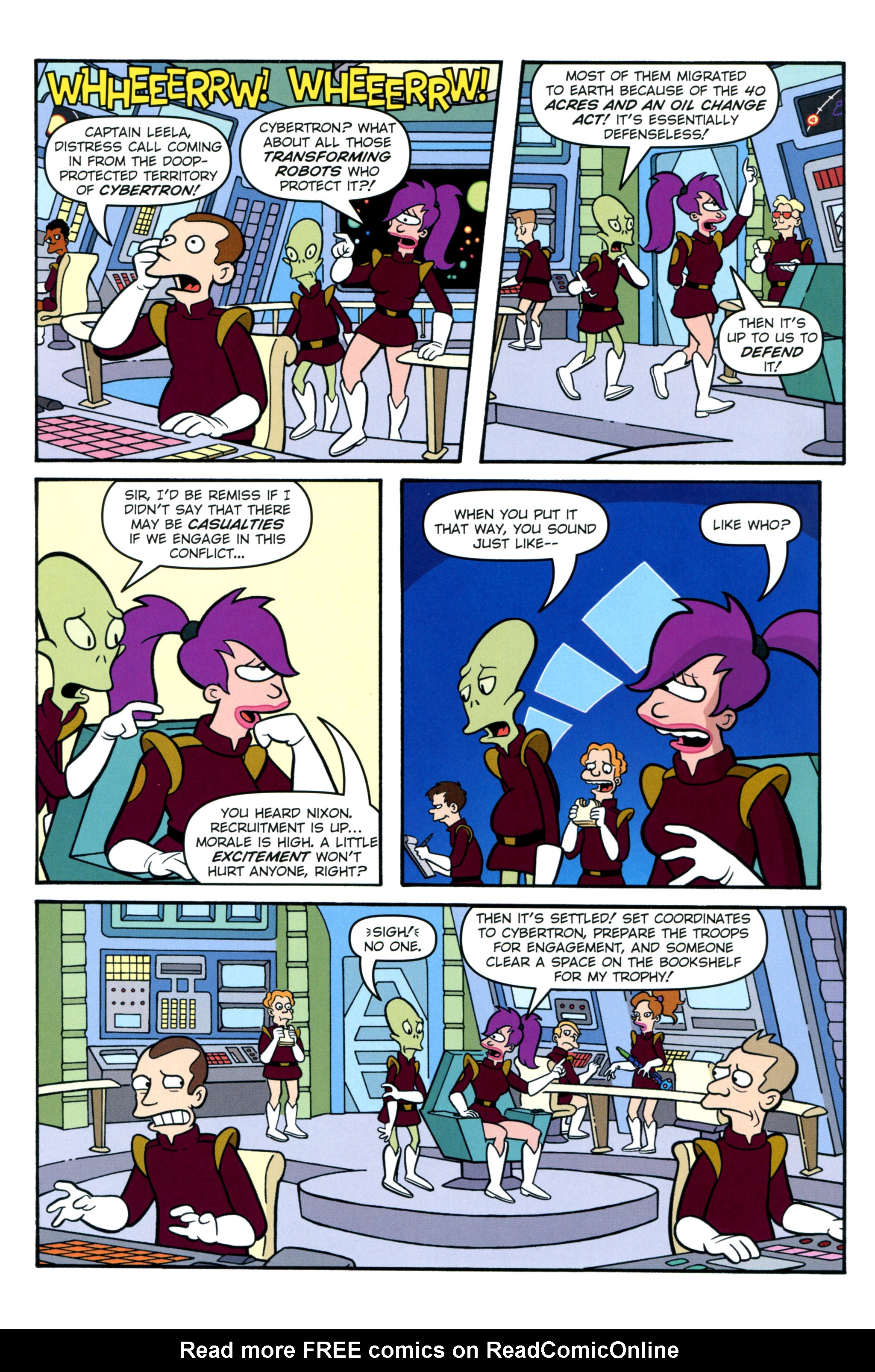 Read online Futurama Comics comic -  Issue #72 - 16