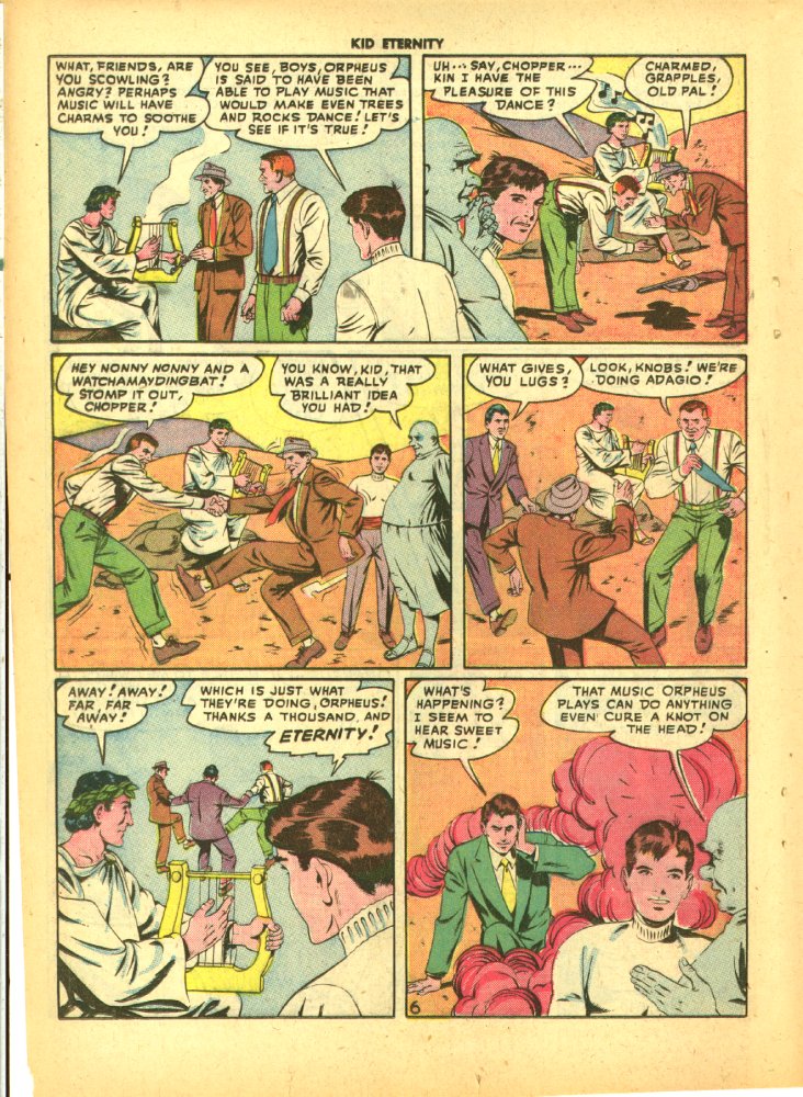 Read online Kid Eternity (1946) comic -  Issue #9 - 20