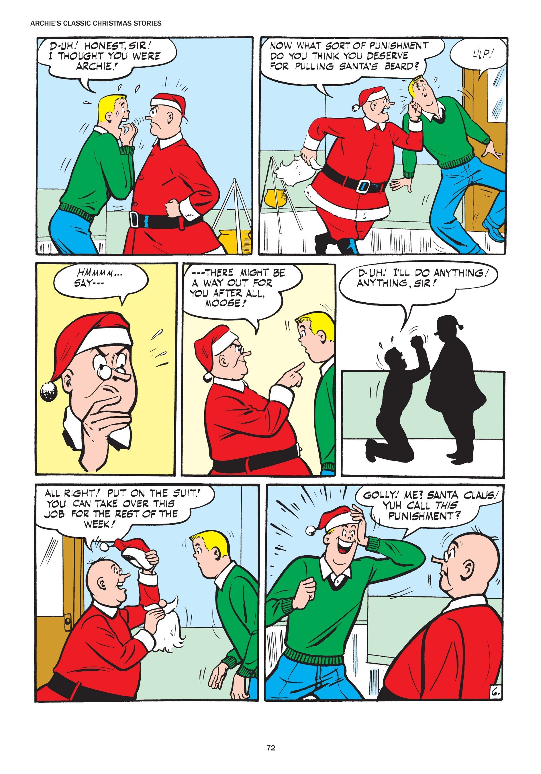 Read online Archie's Classic Christmas Stories comic -  Issue # TPB - 73