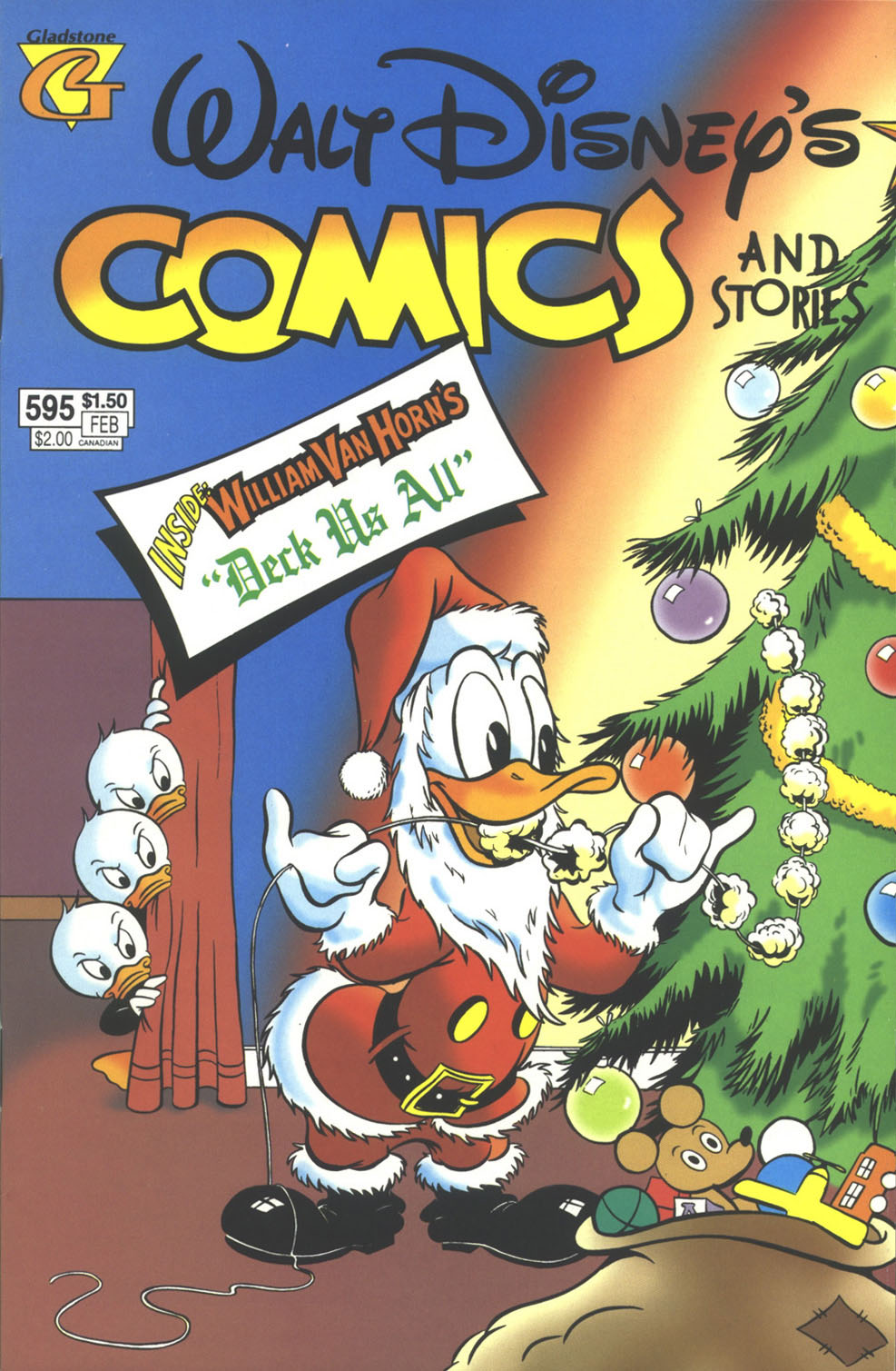 Read online Walt Disney's Comics and Stories comic -  Issue #595 - 1