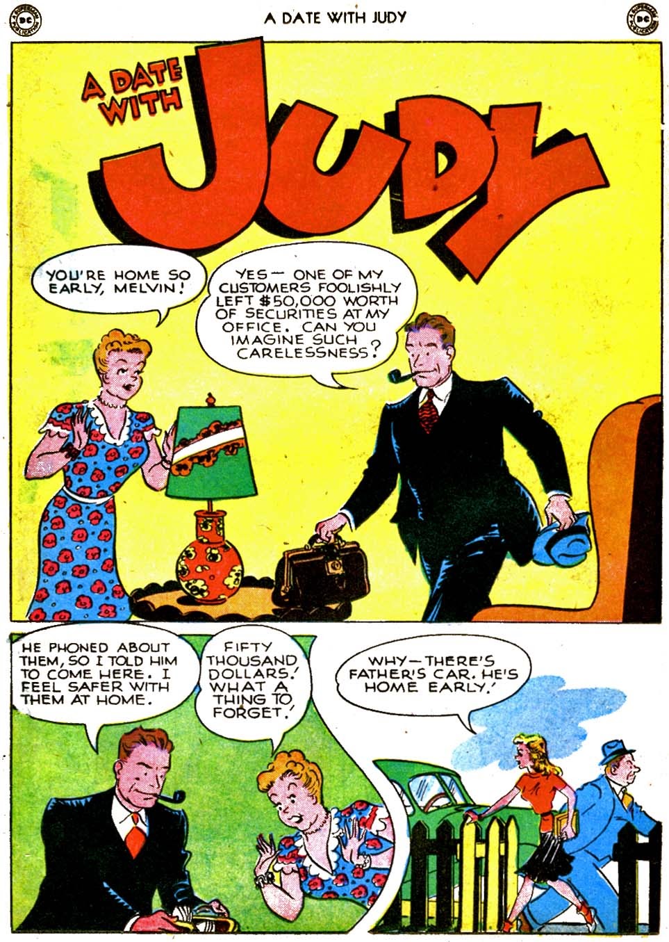 Read online A Date with Judy comic -  Issue #1 - 15