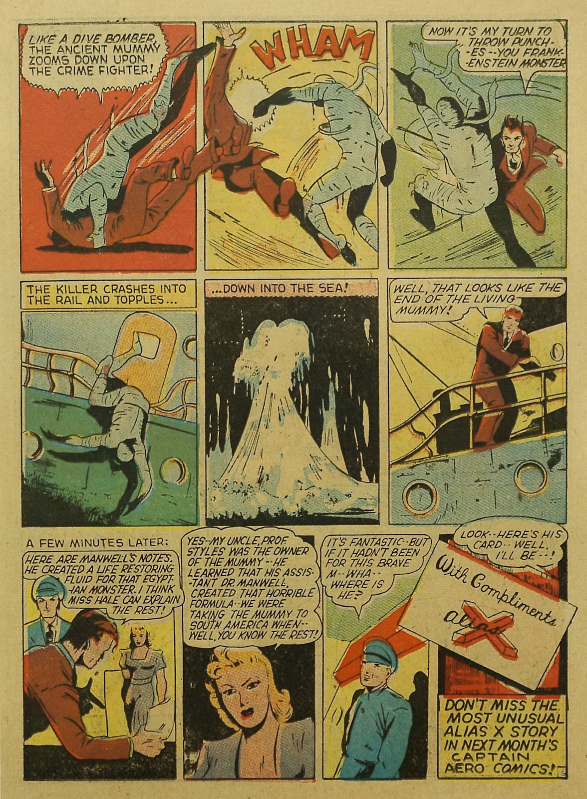 Captain Aero Comics issue 3 - Page 21