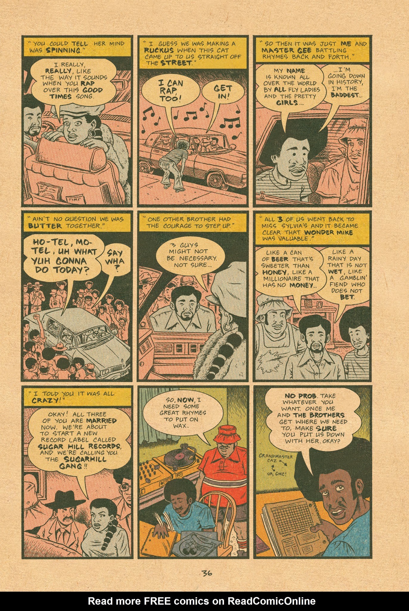 Read online Hip Hop Family Tree (2013) comic -  Issue # TPB 1 - 37