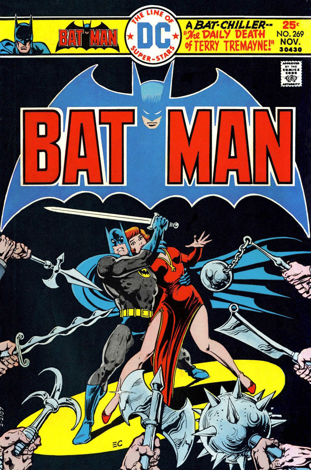 Read online Batman (1940) comic -  Issue #269 - 1