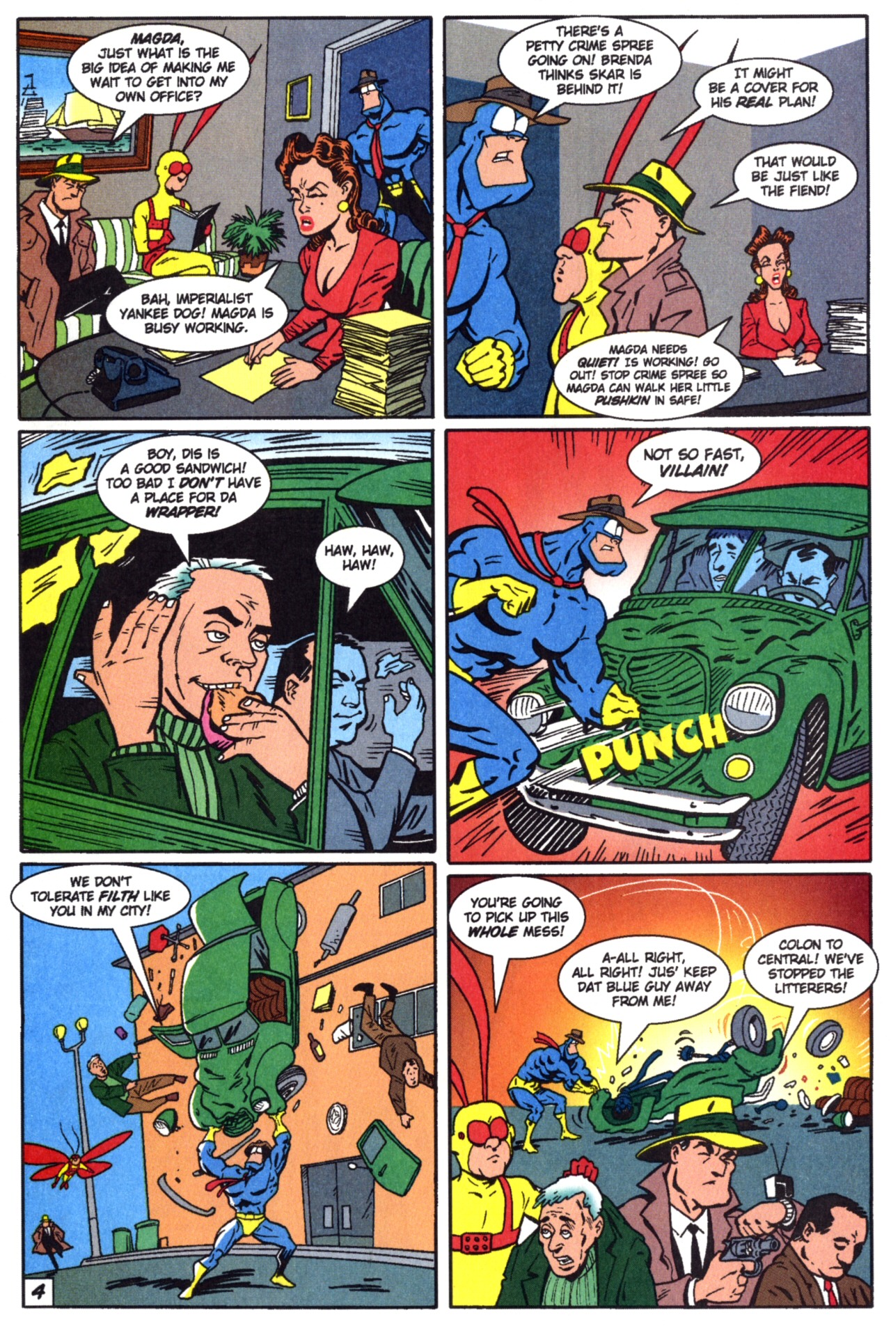 Read online The Tick's Golden Age Comic comic -  Issue #3 - 19