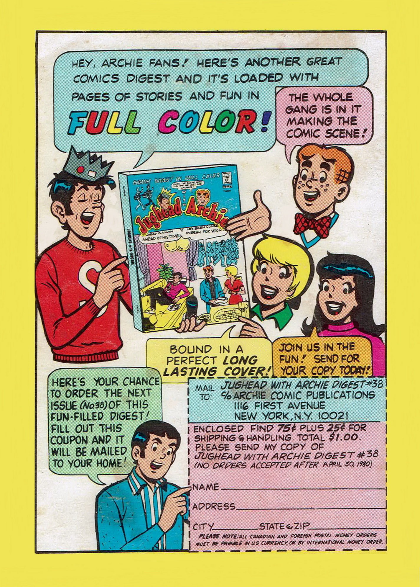 Read online Archie Digest Magazine comic -  Issue #41 - 131