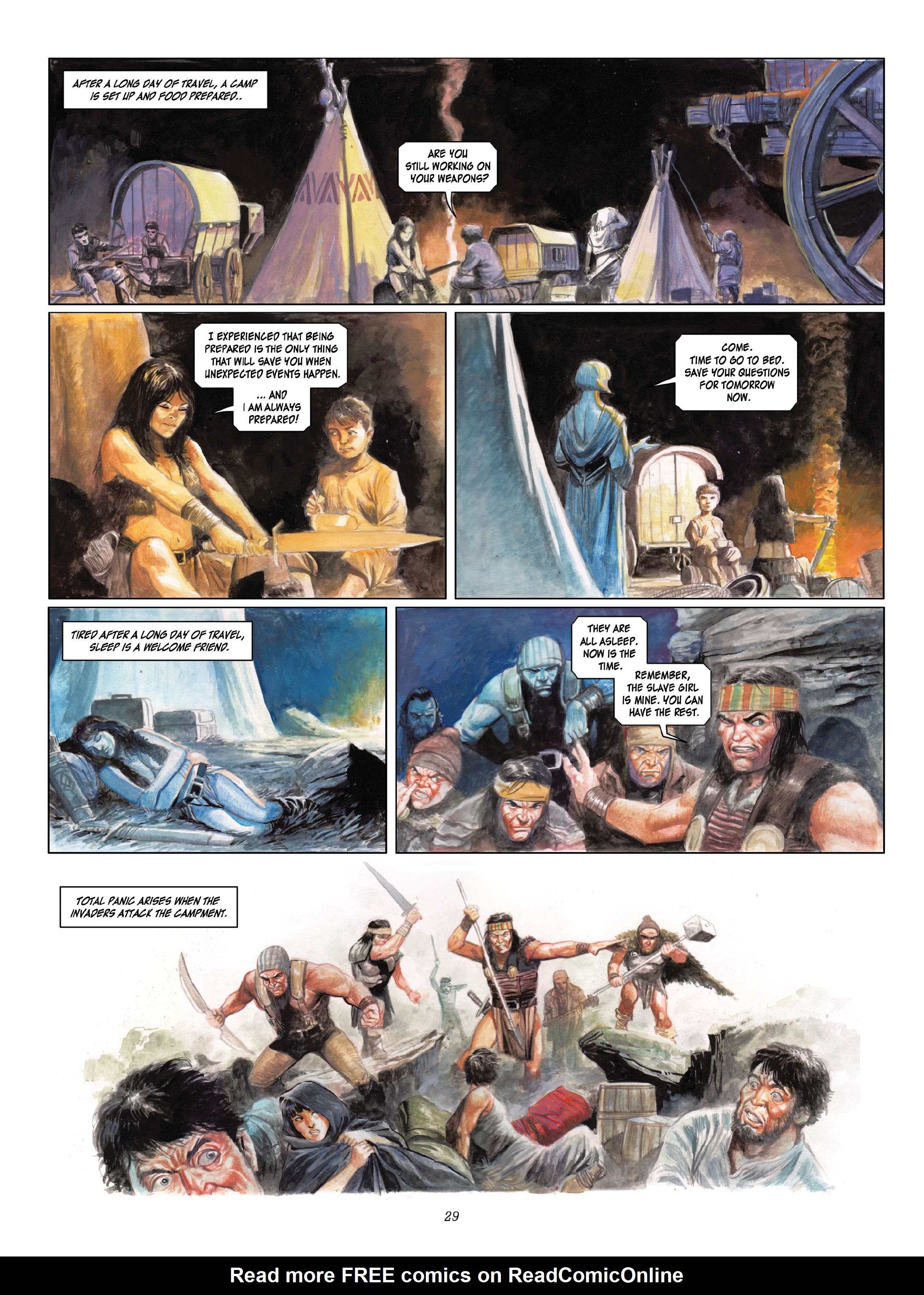 Read online The Lost Tales of Lemuria: The Mountains of Moran comic -  Issue # Full - 29
