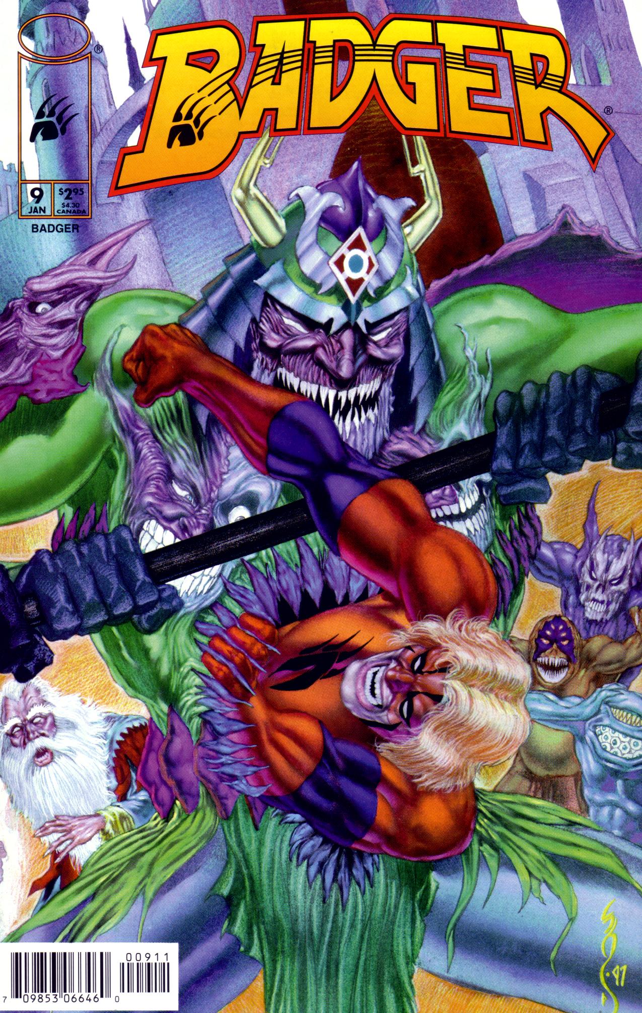 Read online The Badger (1997) comic -  Issue #9 - 1