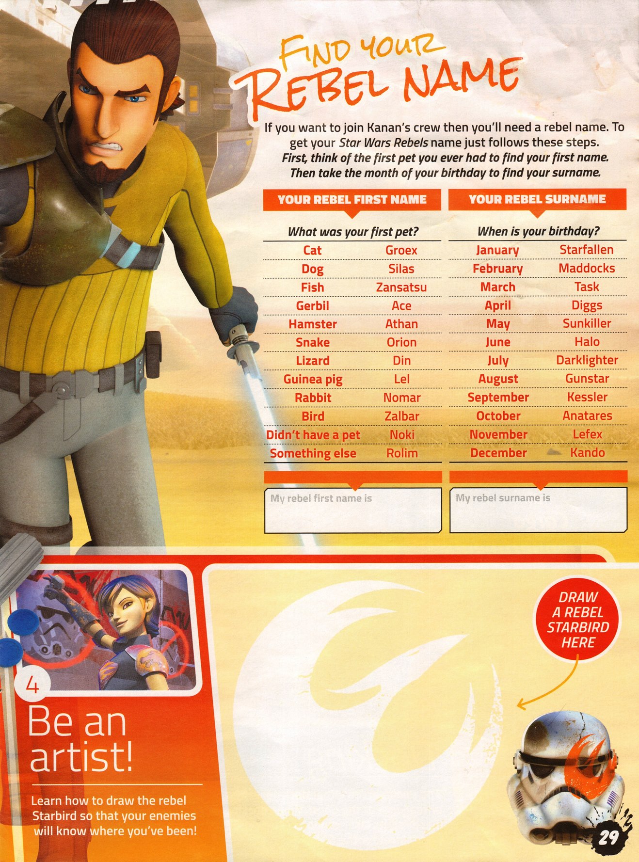 Read online Star Wars Rebels Magazine comic -  Issue #4 - 29