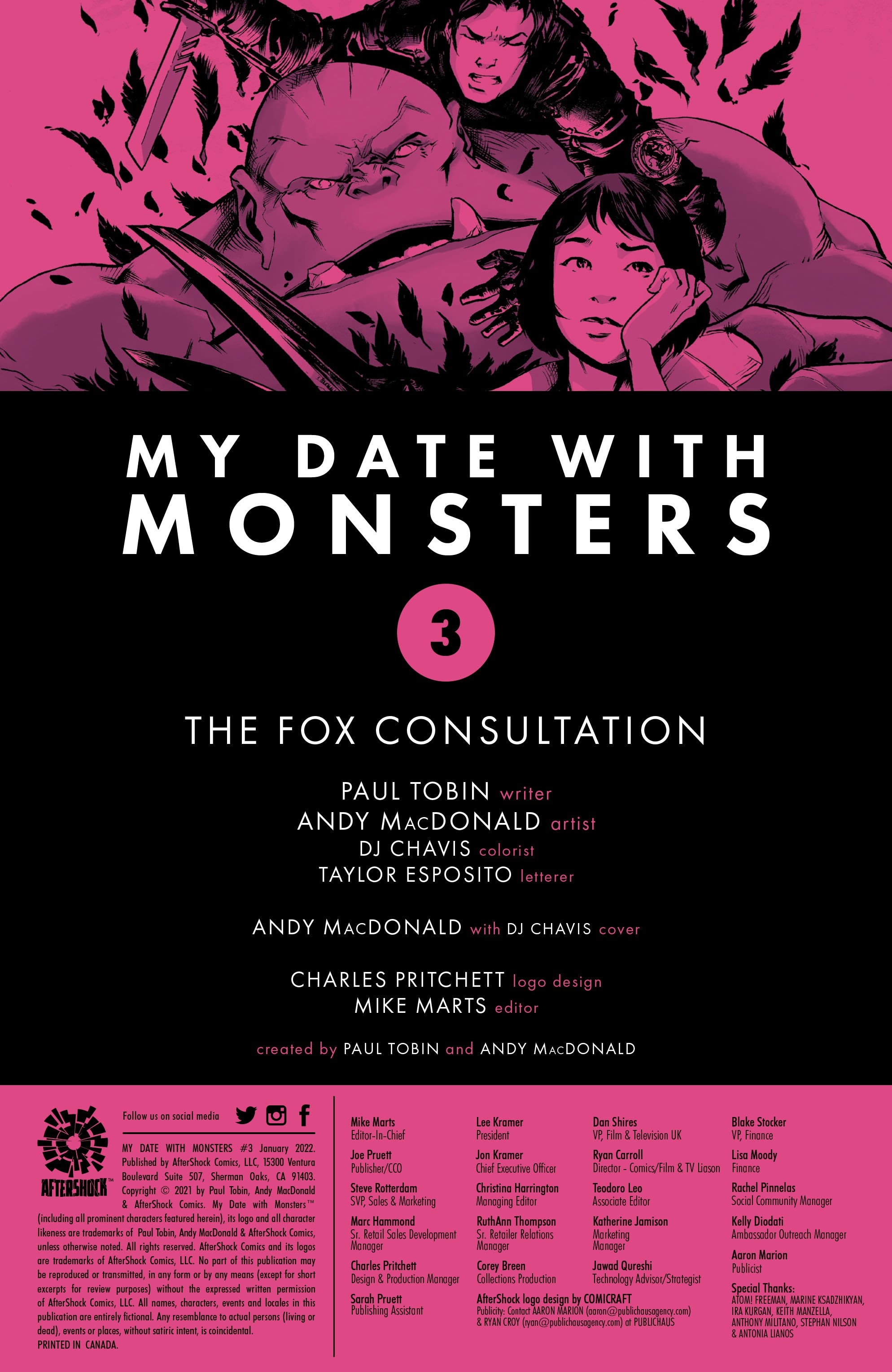 Read online My Date With Monsters comic -  Issue #3 - 2