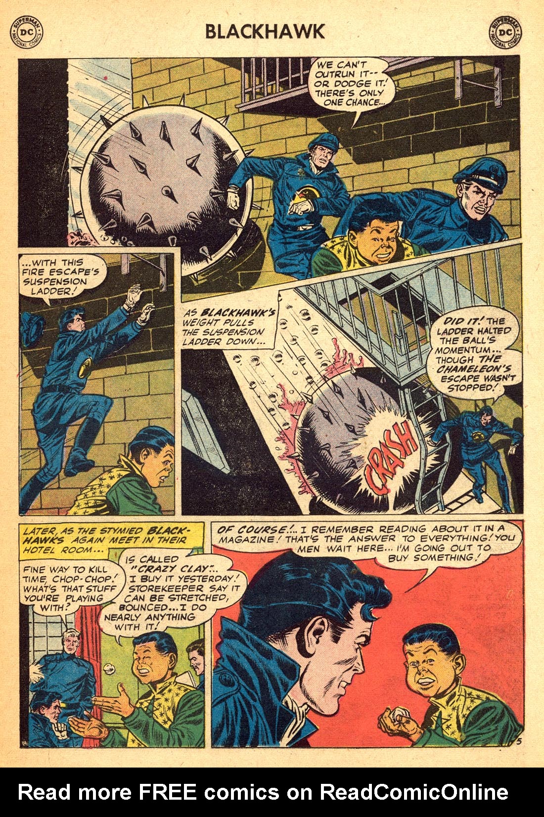 Read online Blackhawk (1957) comic -  Issue #144 - 30