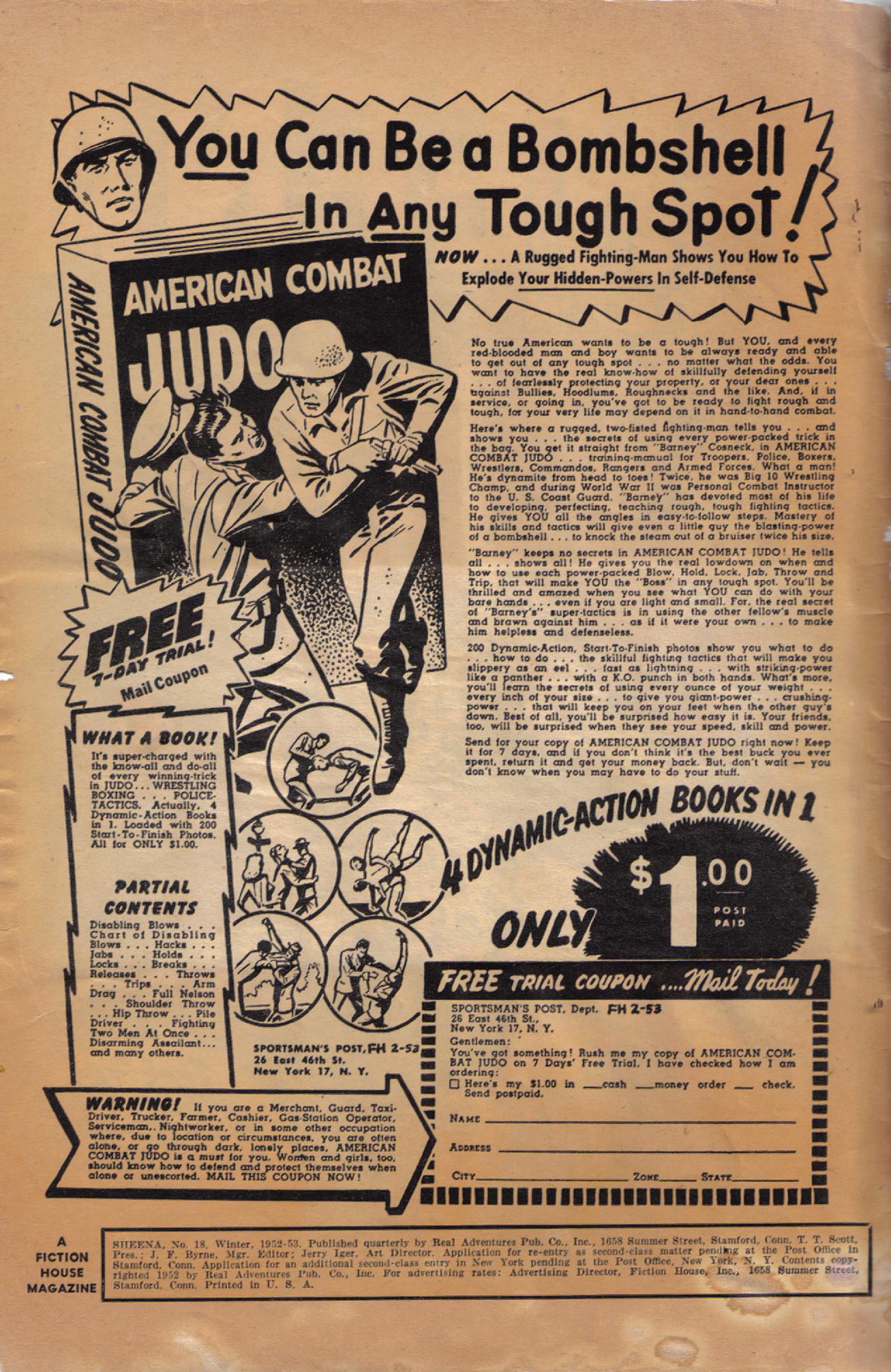 Read online Sheena, Queen of the Jungle (1942) comic -  Issue #18 - 4
