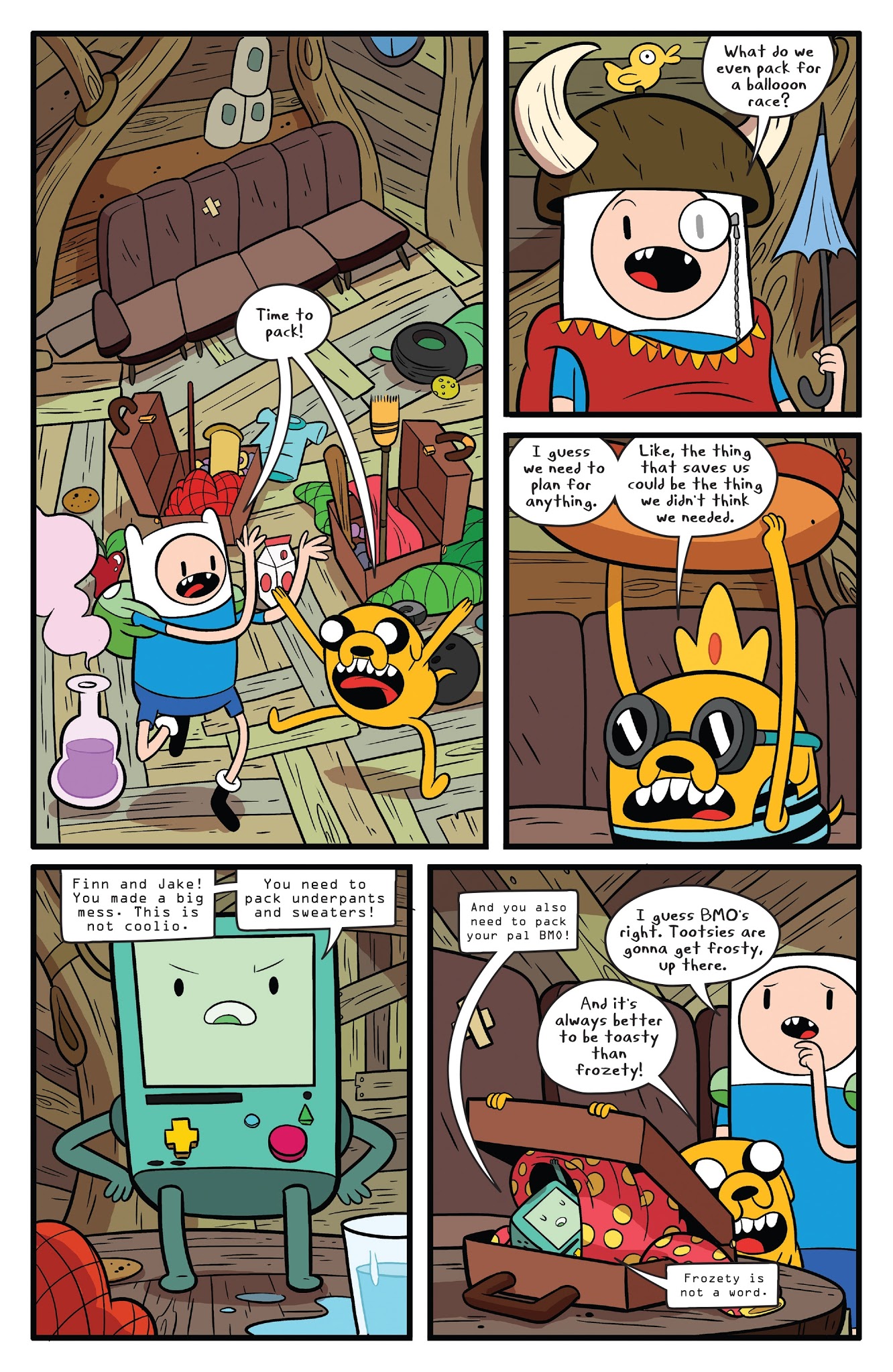 Read online Adventure Time comic -  Issue #66 - 7