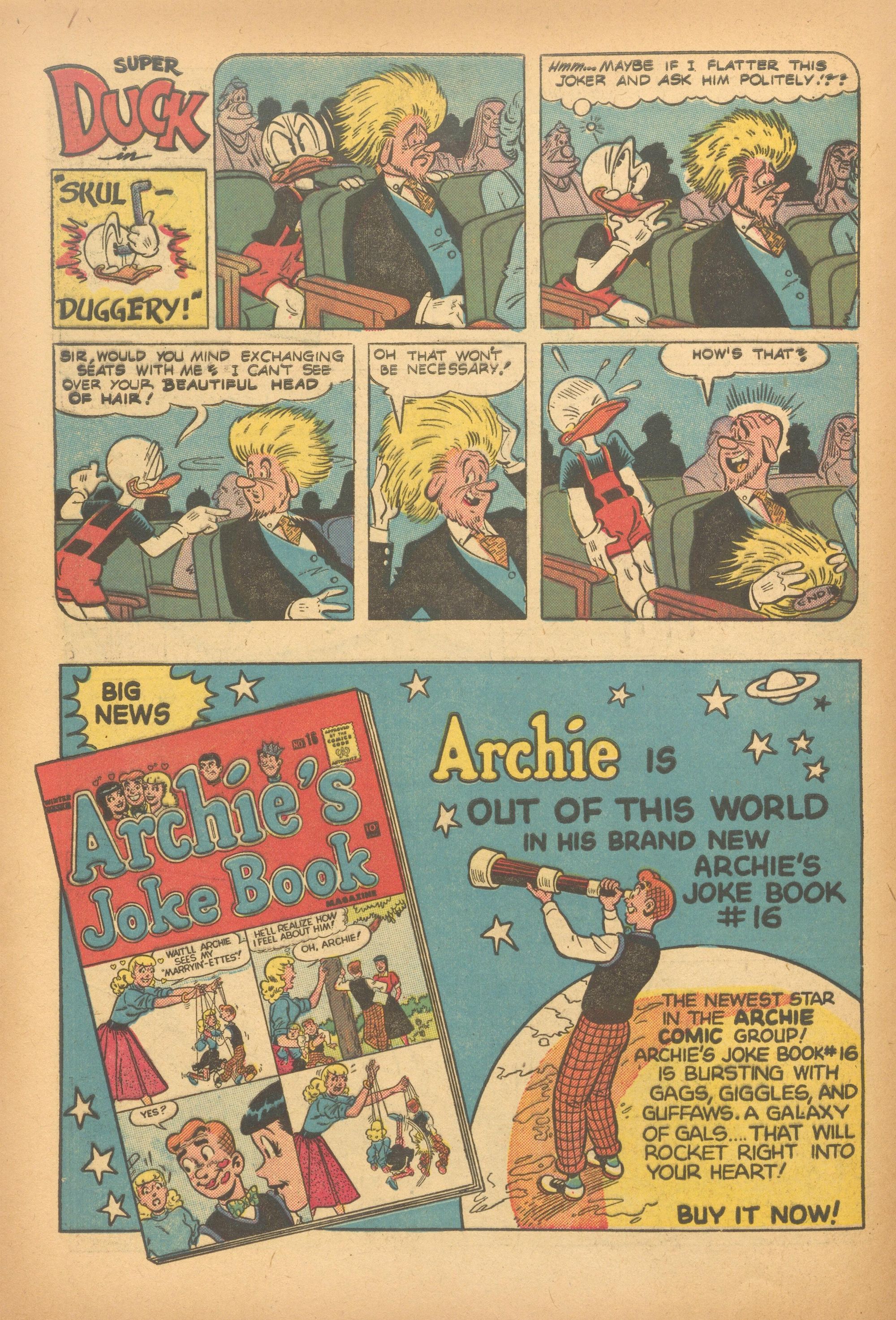 Read online Super Duck Comics comic -  Issue #61 - 32