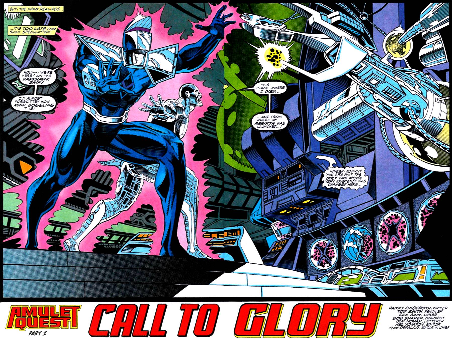 Read online Darkhawk (1991) comic -  Issue #38 - 3