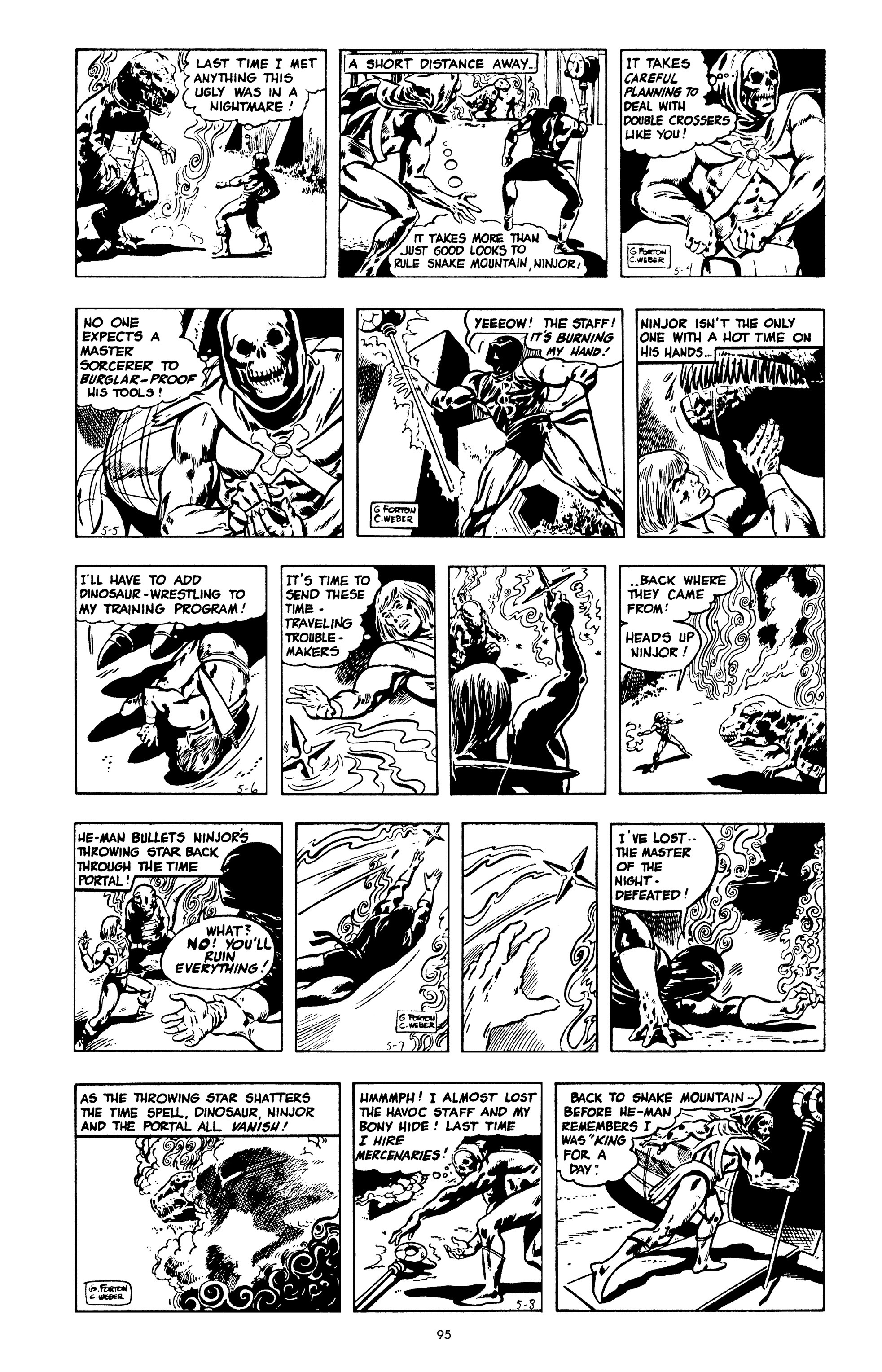 Read online He-Man and the Masters of the Universe: The Newspaper Comic Strips comic -  Issue # TPB (Part 1) - 95