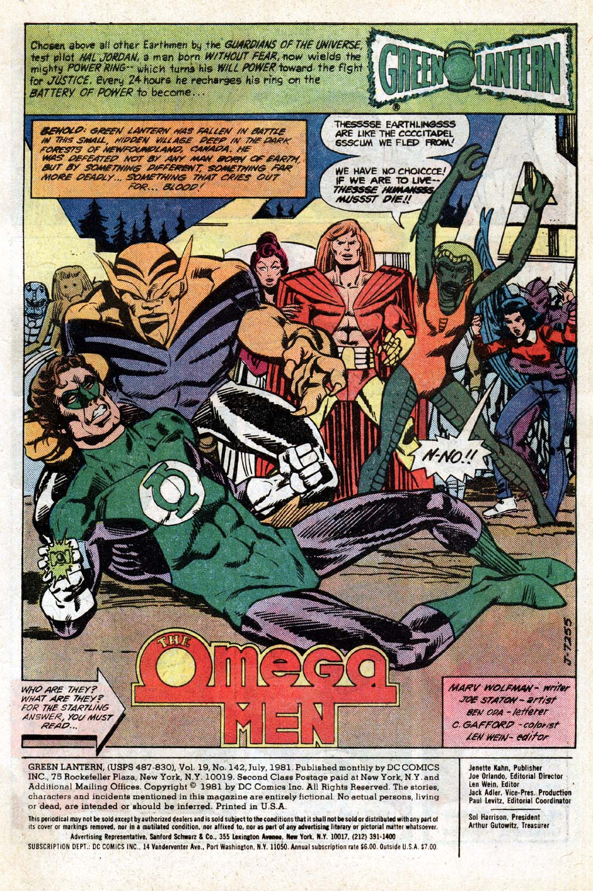 Green Lantern (1960) Issue #142 #145 - English 2