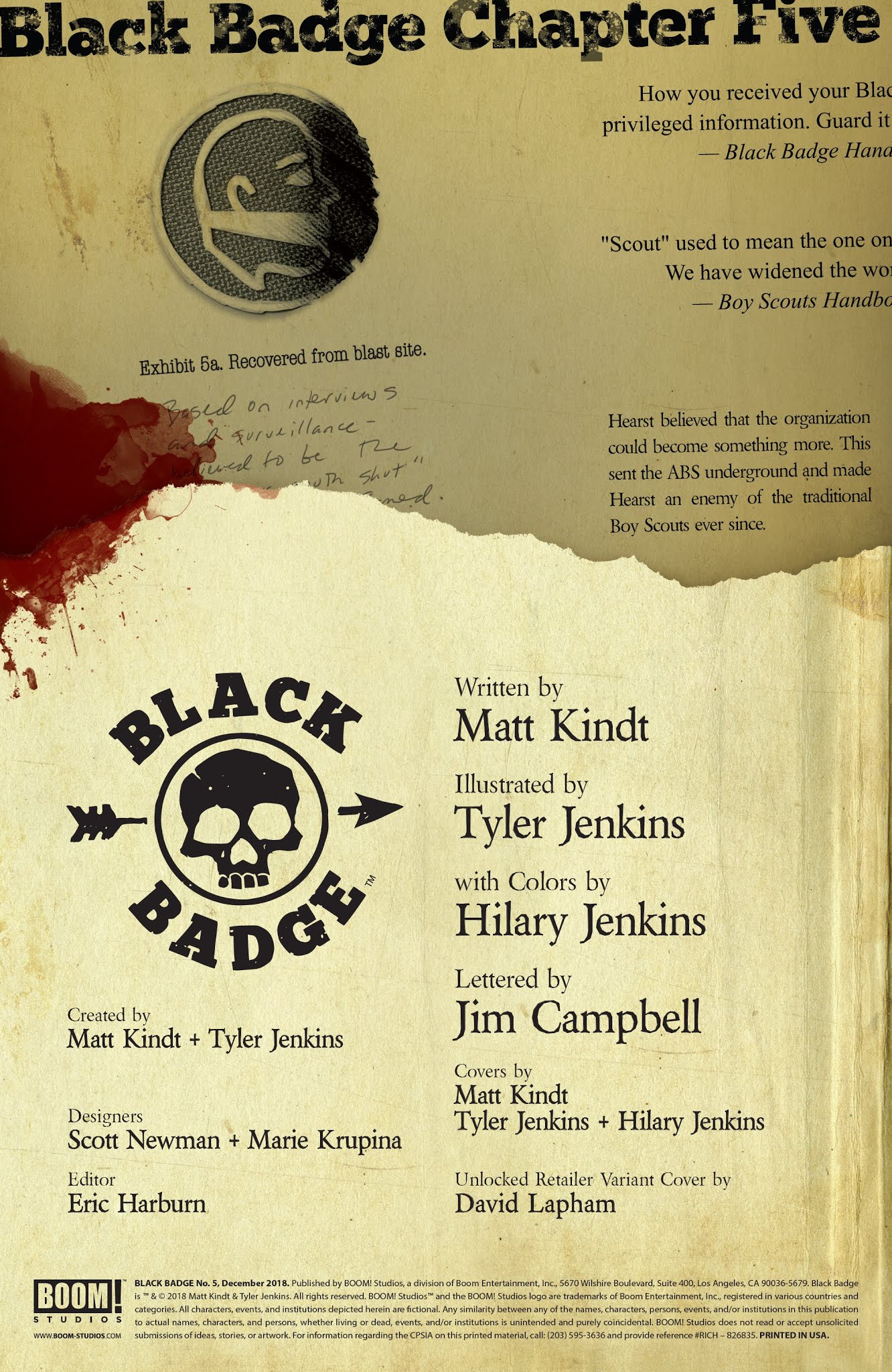 Read online Black Badge comic -  Issue #5 - 2