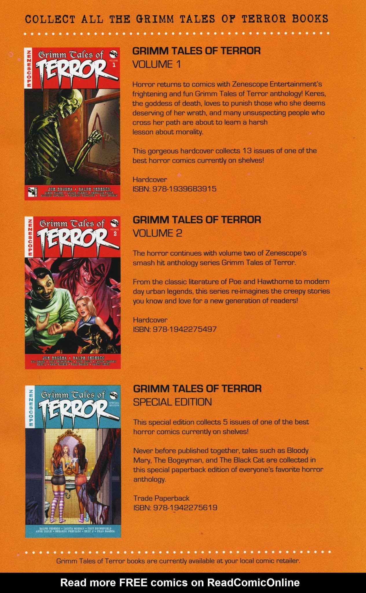 Read online Halloween Comicfest 2017: Grimm Tales of Terror comic -  Issue # Full - 26