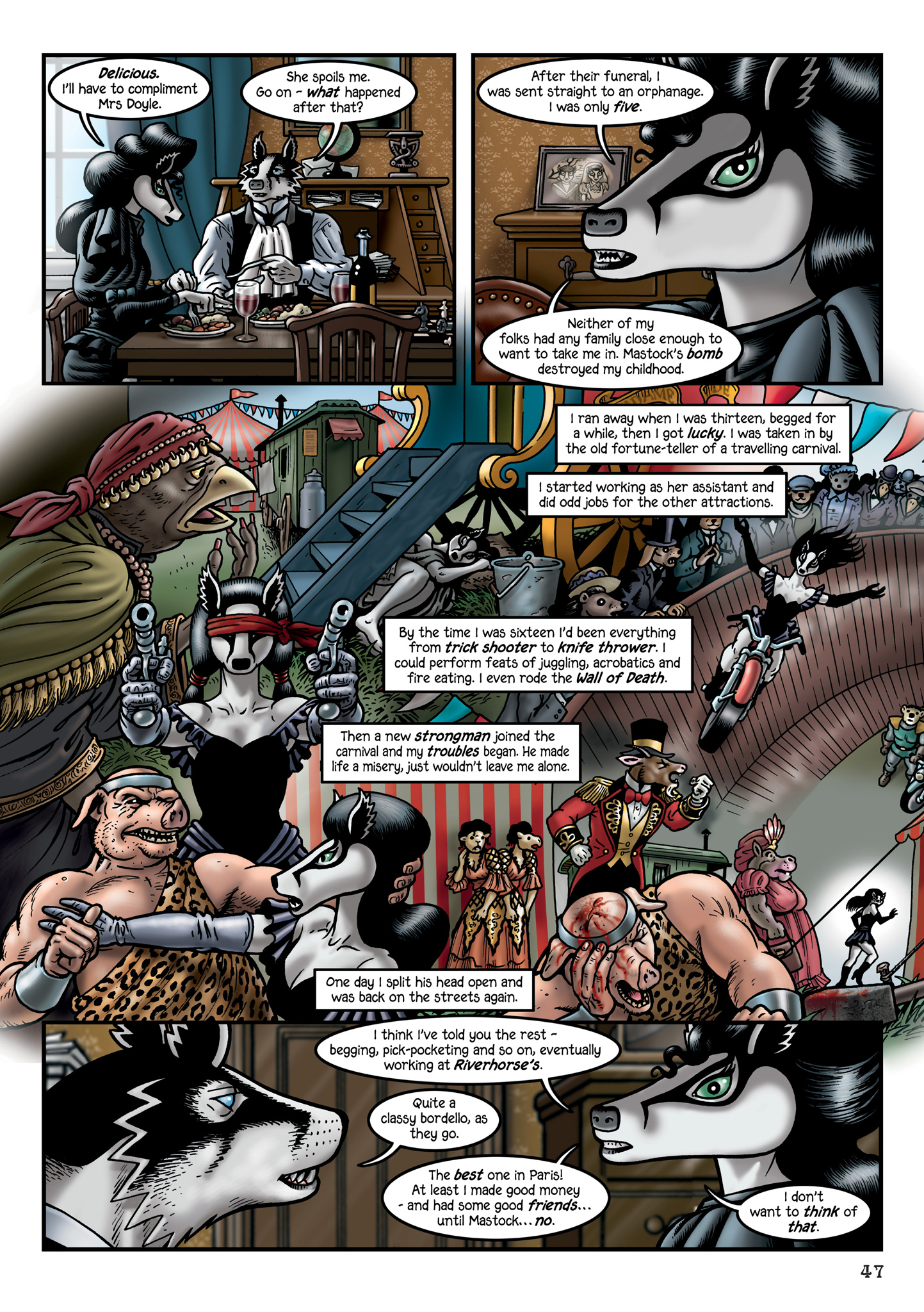 Read online Grandville Force Majeur comic -  Issue # TPB (Part 1) - 49