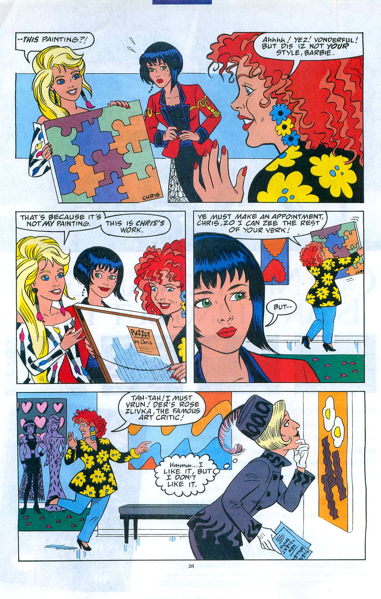 Read online Barbie Fashion comic -  Issue #28 - 30