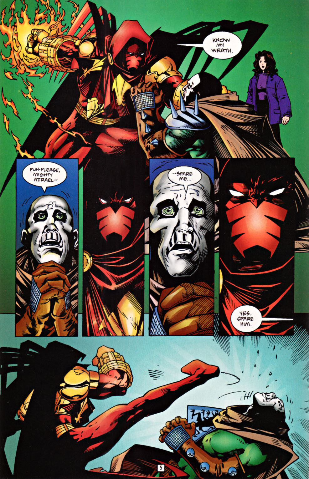 Read online Azrael (1995) comic -  Issue #24 - 5