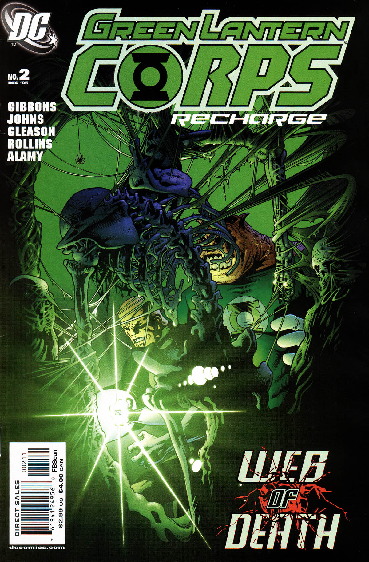 Read online Green Lantern Corps: Recharge comic -  Issue #2 - 1