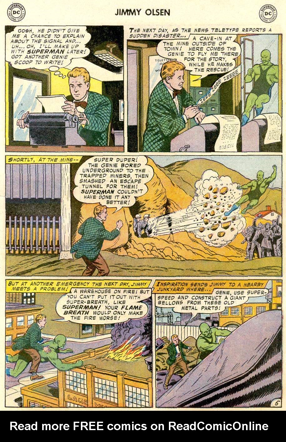 Read online Superman's Pal Jimmy Olsen comic -  Issue #23 - 7