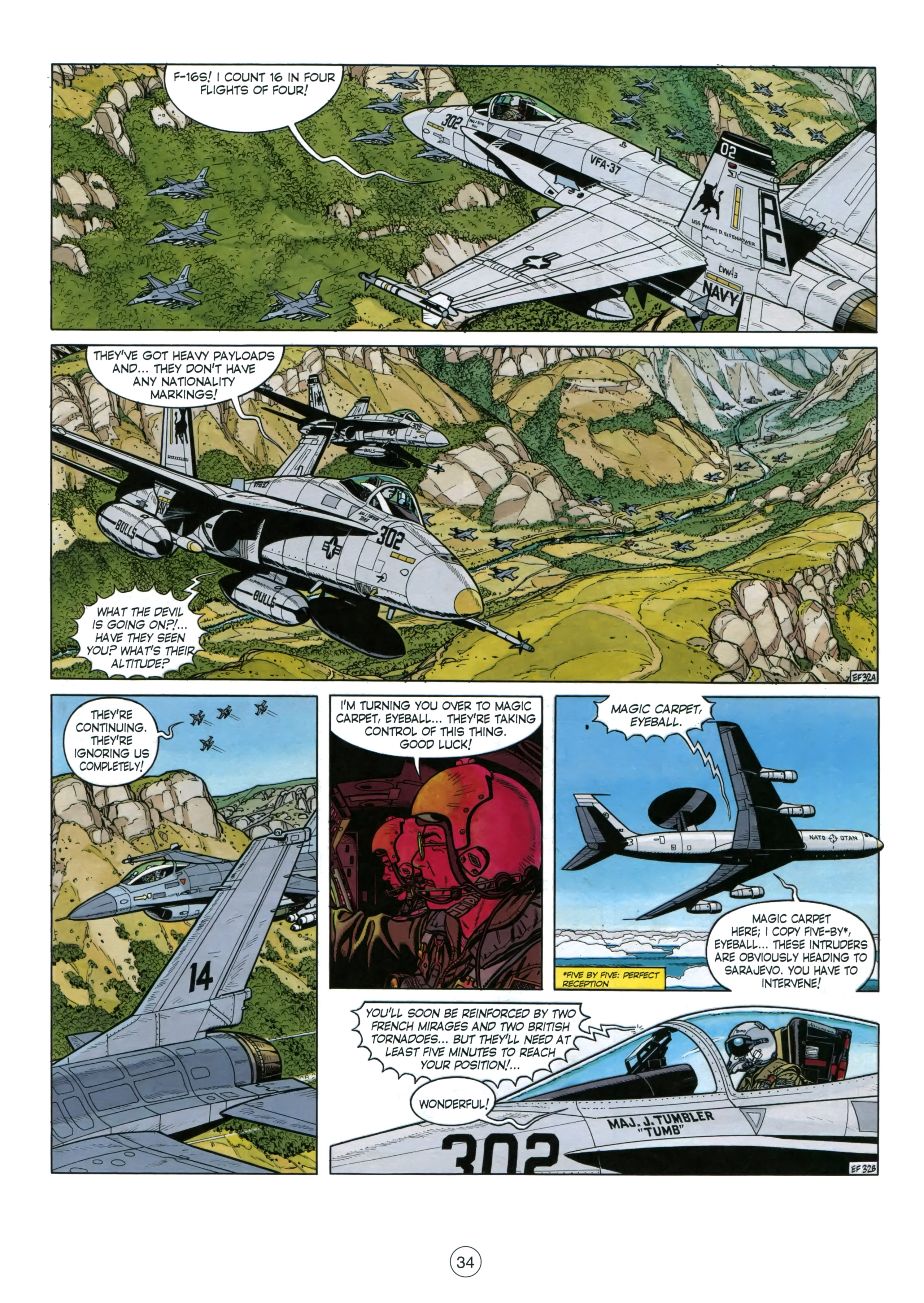Read online Buck Danny comic -  Issue #3 - 36