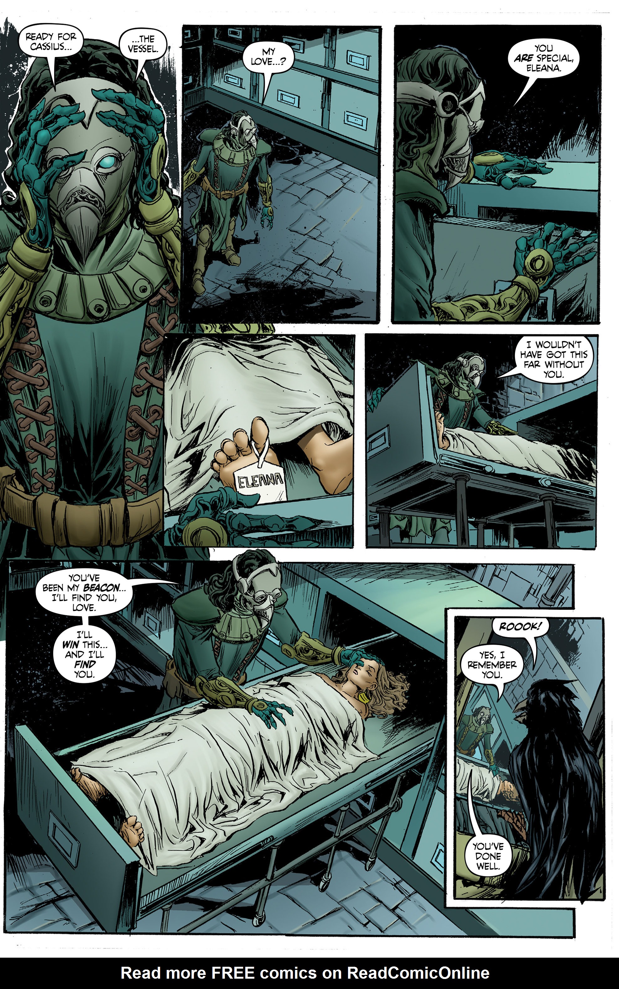 Read online Raven Nevermore comic -  Issue #8 - 12