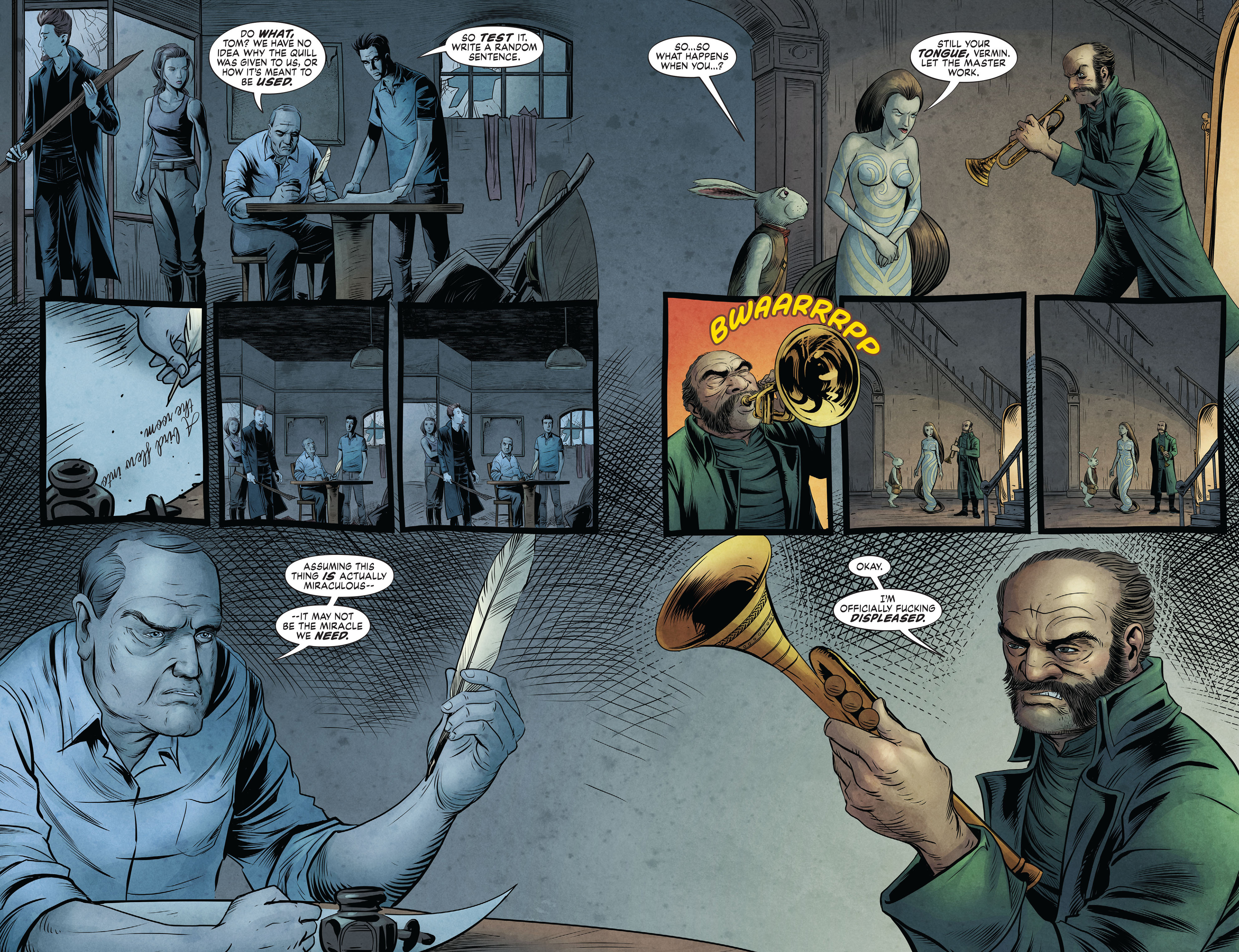 Read online The Unwritten: Apocalypse comic -  Issue #10 - 4