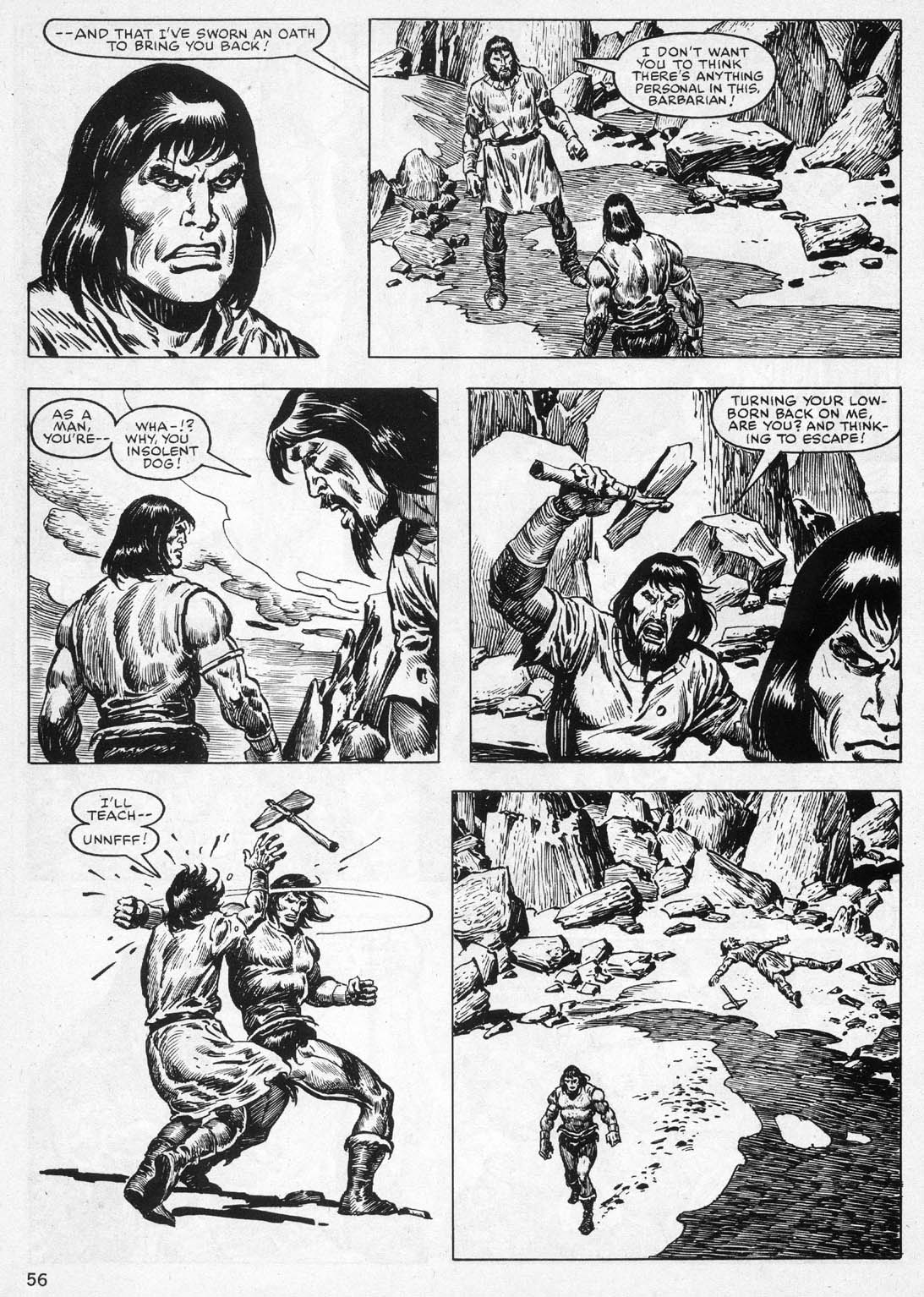 Read online The Savage Sword Of Conan comic -  Issue #100 - 51