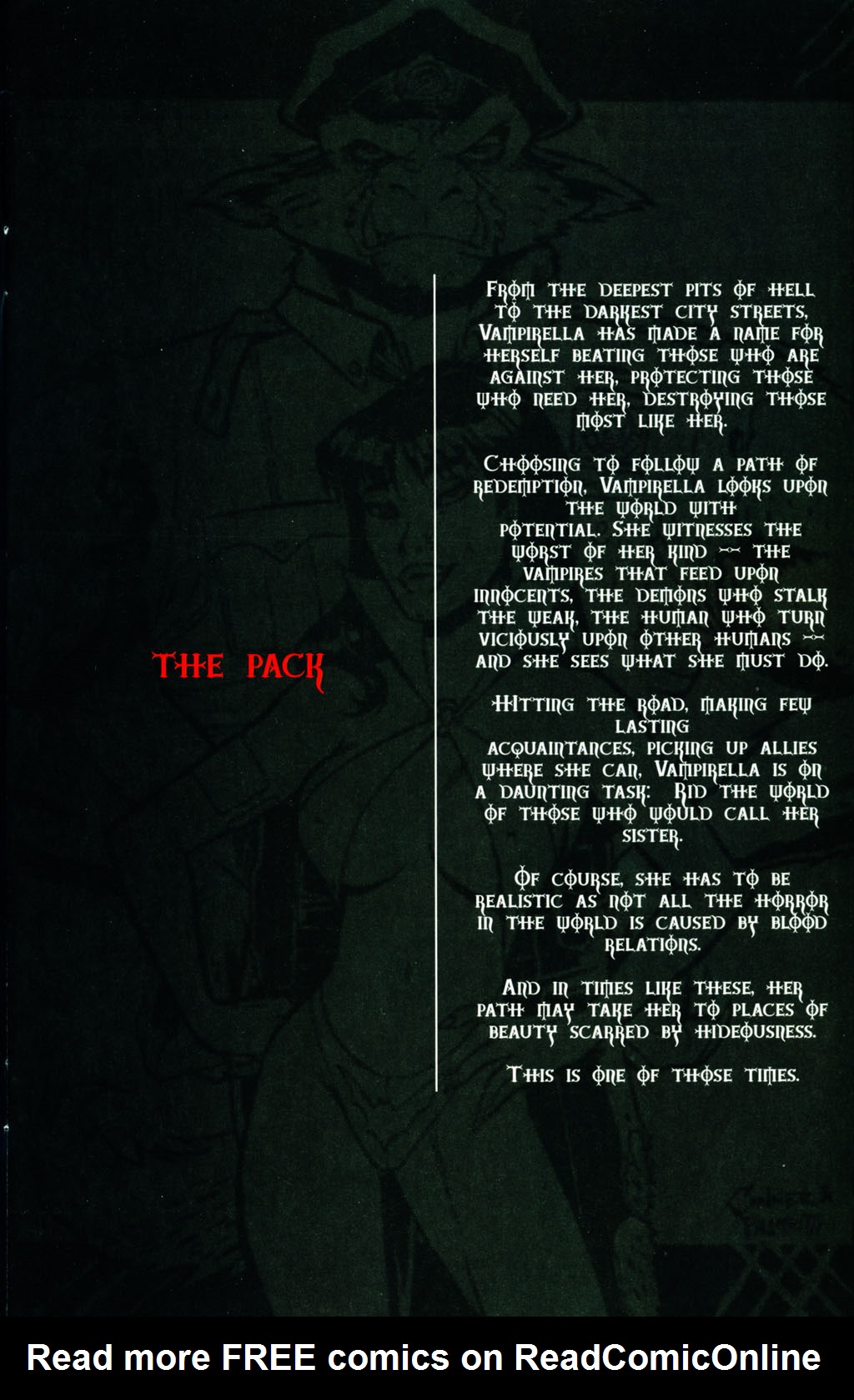 Read online Vampirella (2001) comic -  Issue #18 - 3