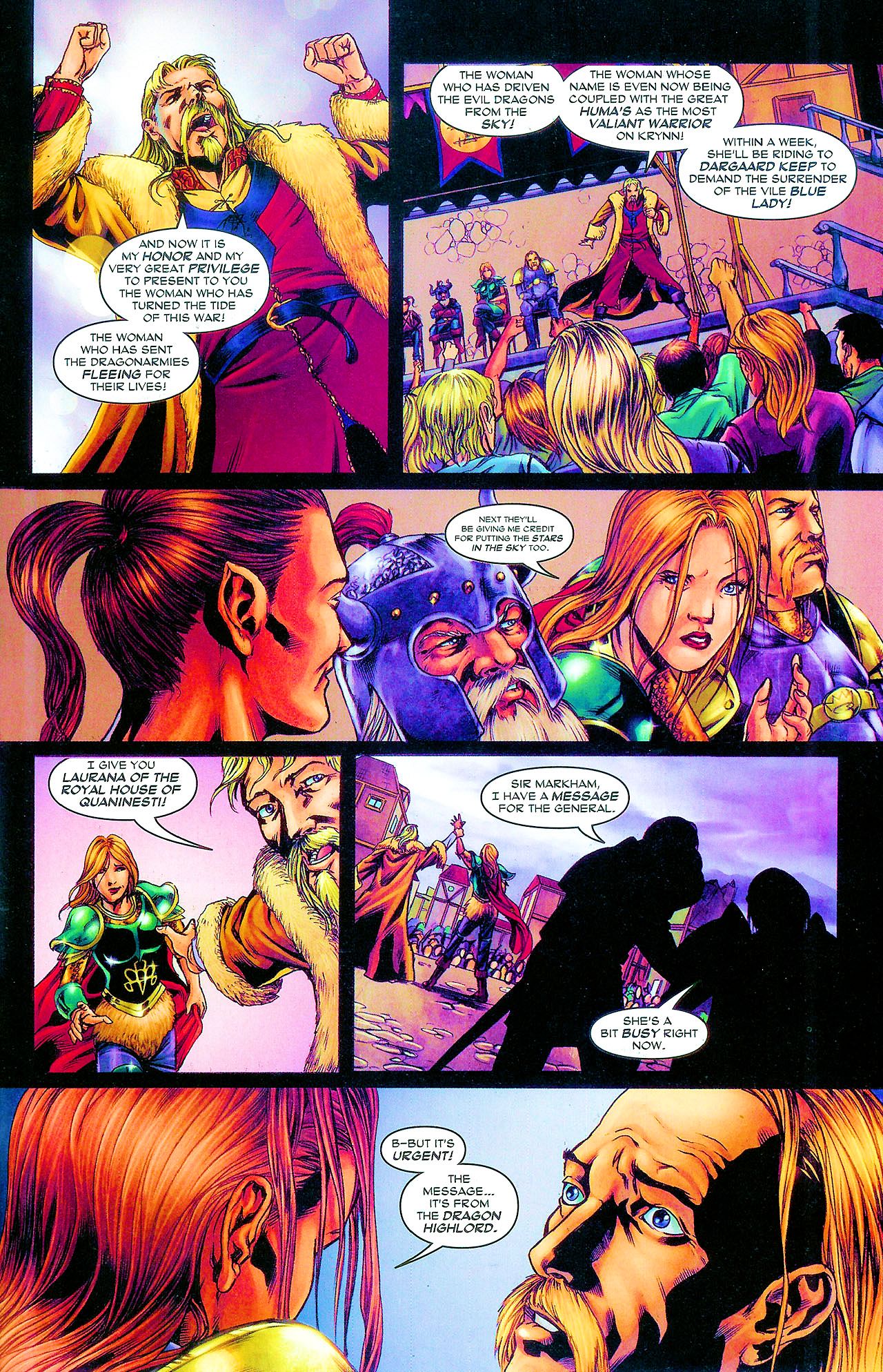 Read online Dragonlance Chronicles (2007) comic -  Issue #4 - 21